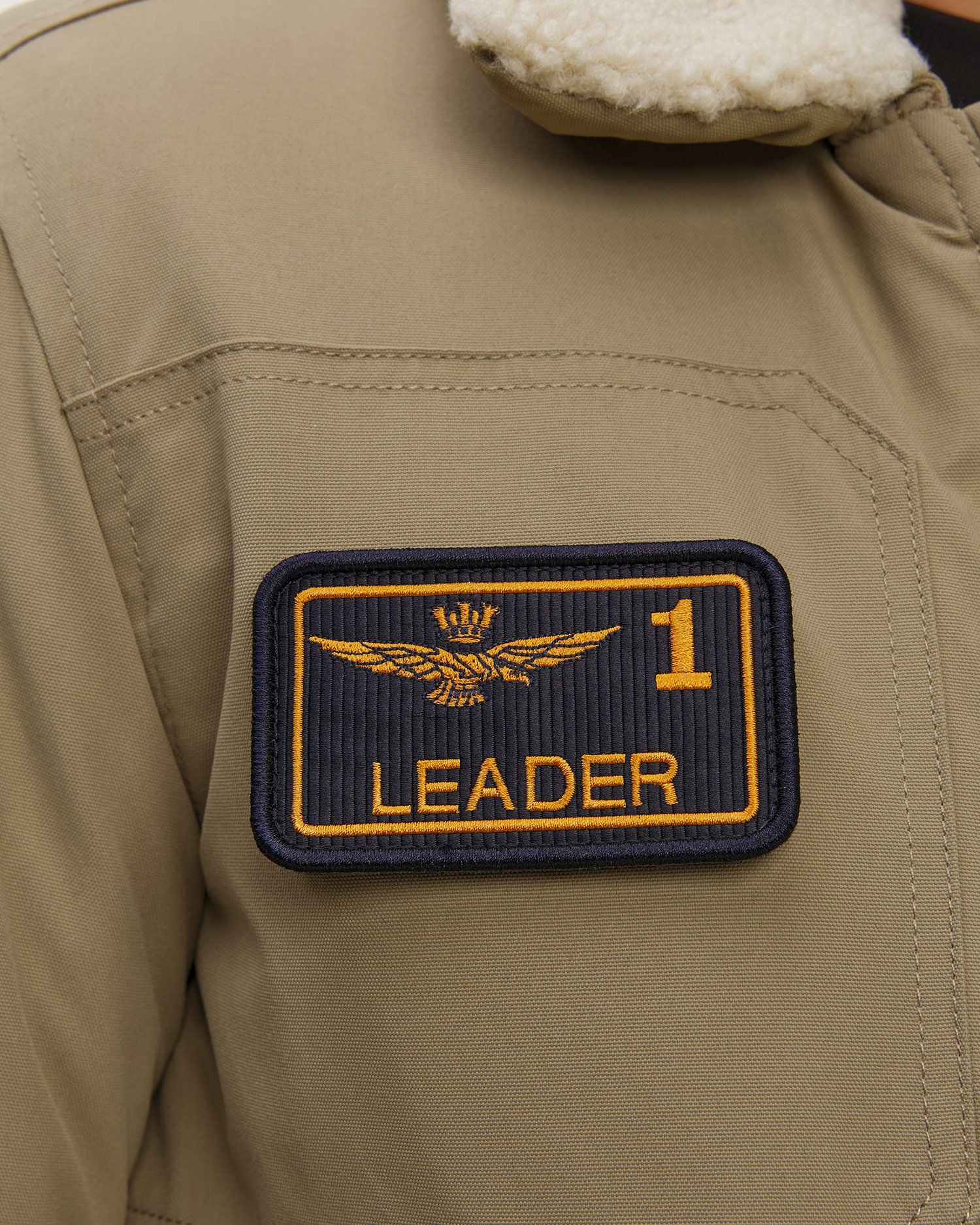 Men's green jacket Aeronautica Militare