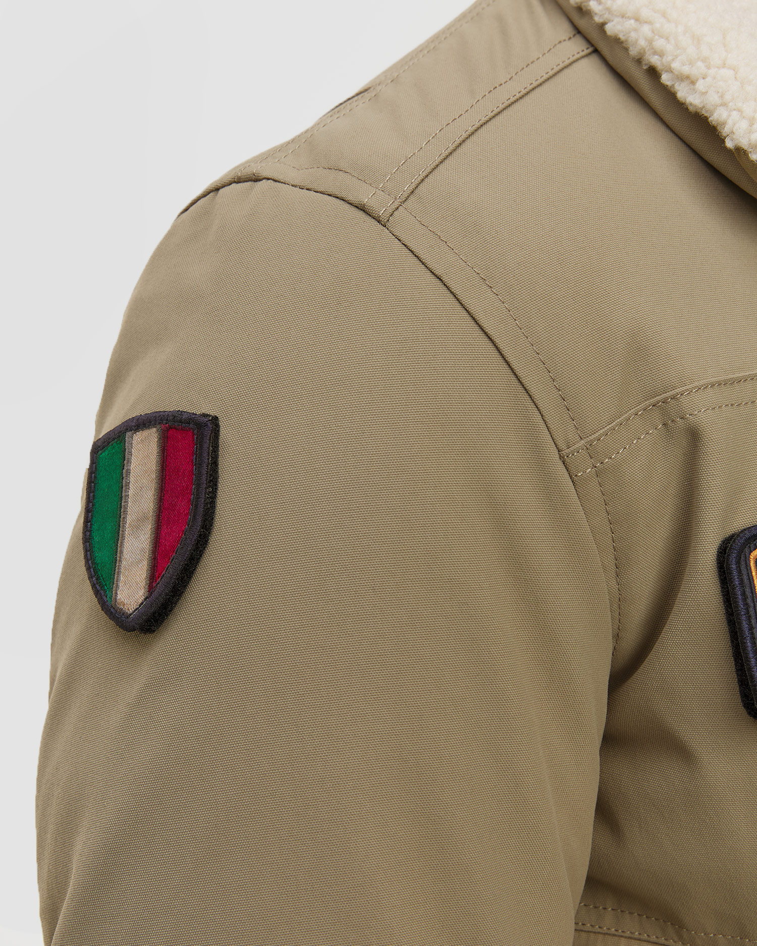 Men's green jacket Aeronautica Militare