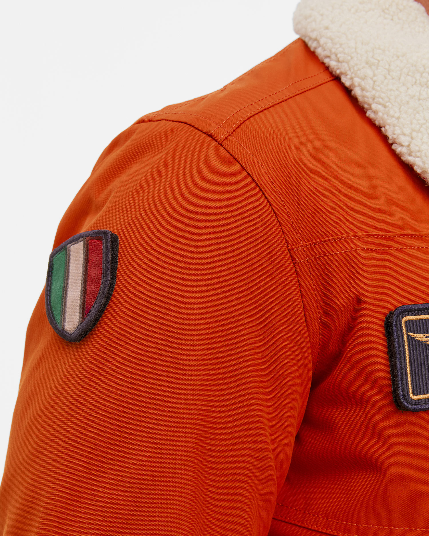 Men's orange jacket Aeronautica Militare