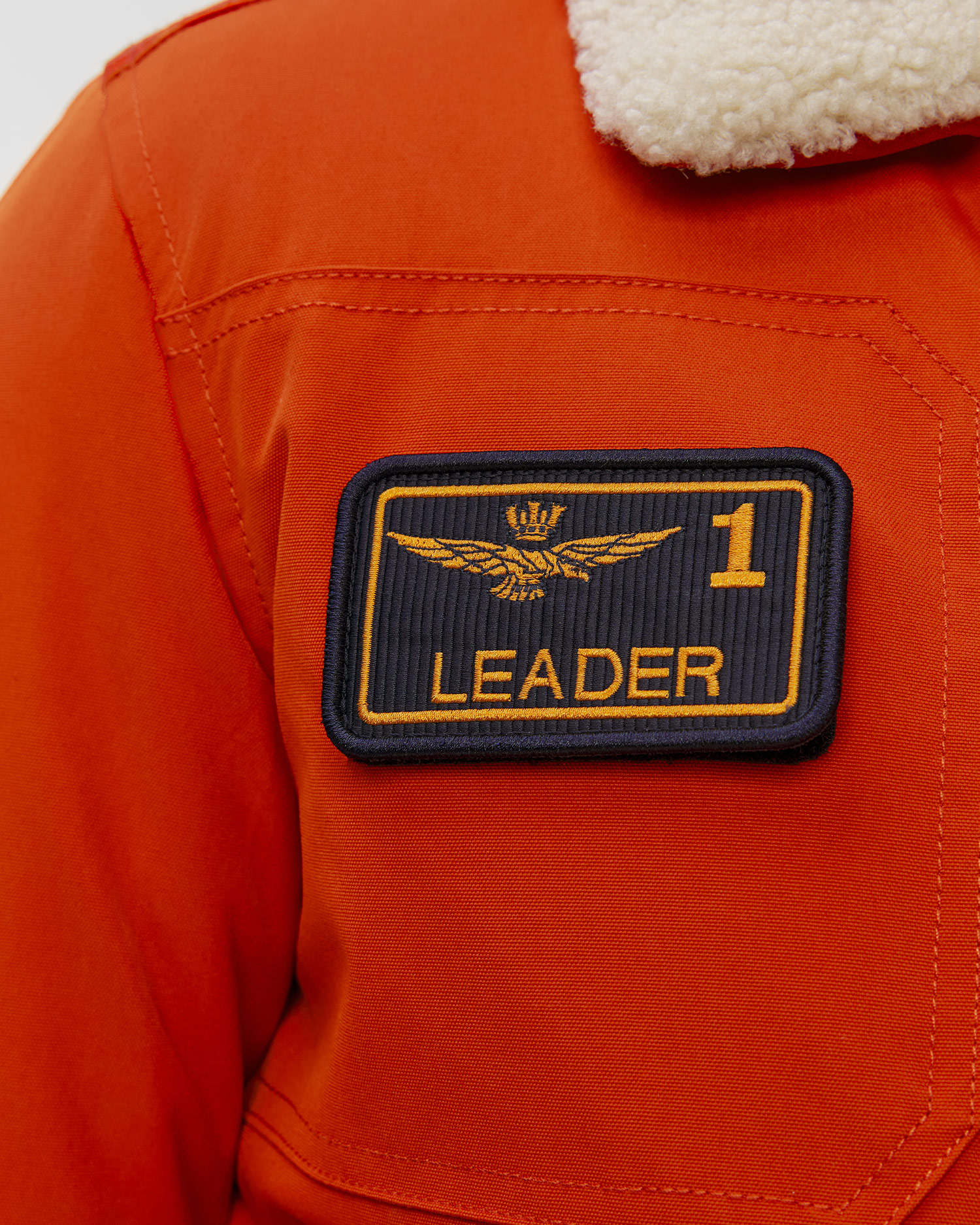 Men's orange jacket Aeronautica Militare