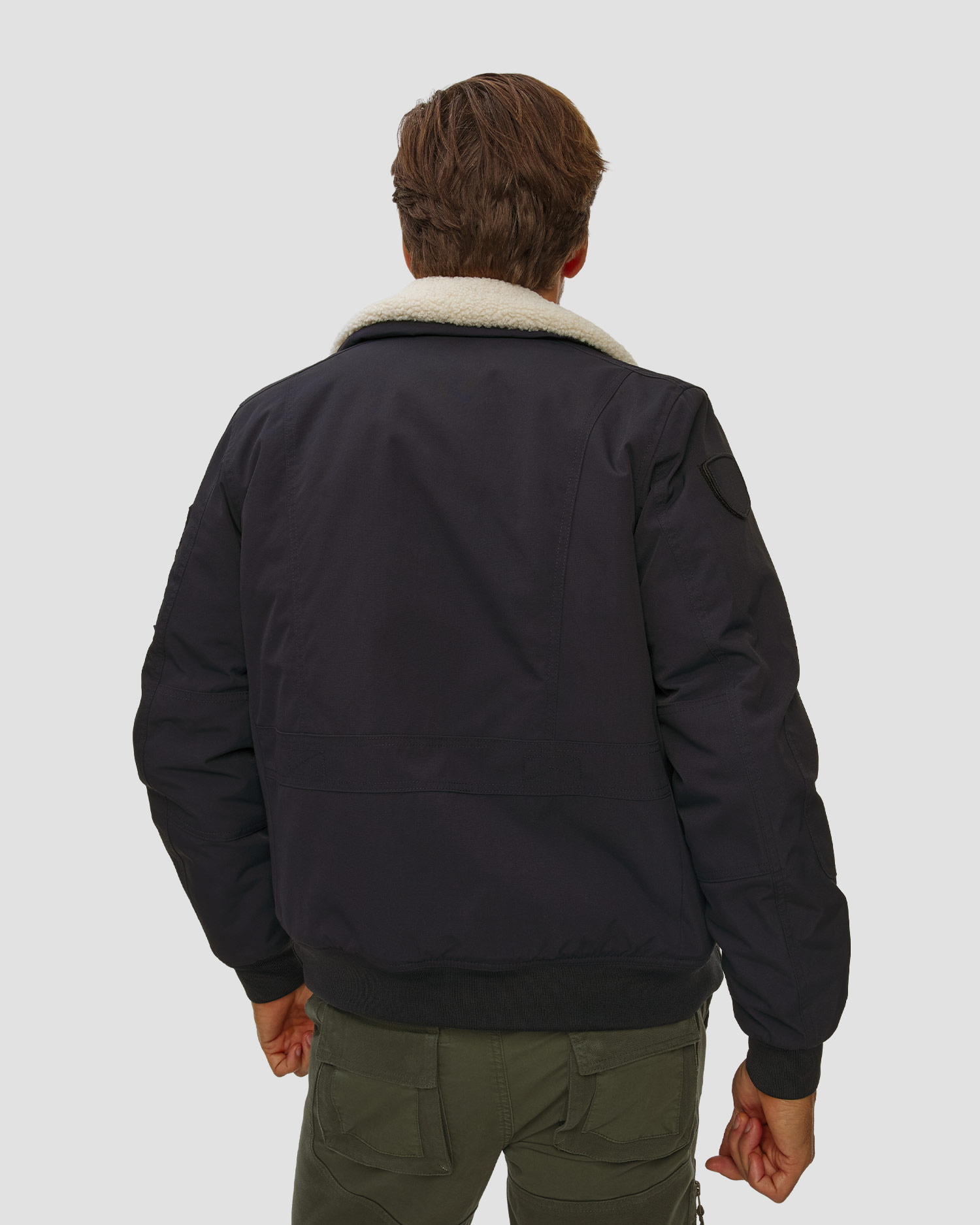 Giacca blu scuro da uomo Aeronautica Militare