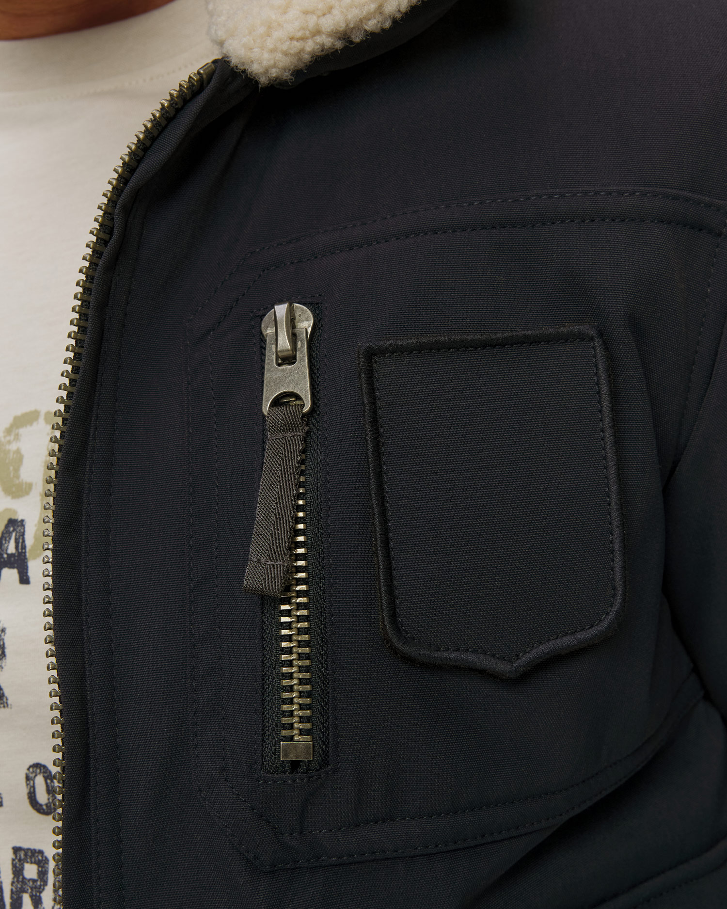 Giacca blu scuro da uomo Aeronautica Militare