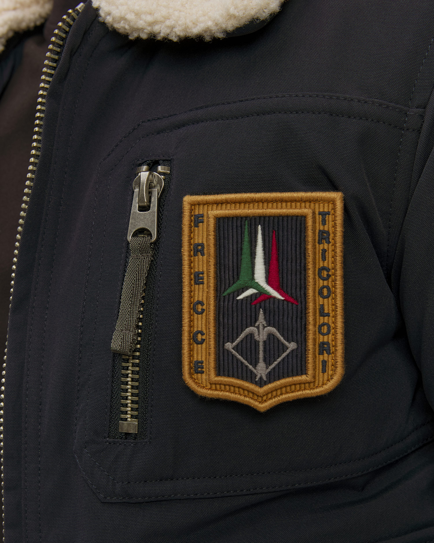 Men's navy blue jacket Aeronautica Militare