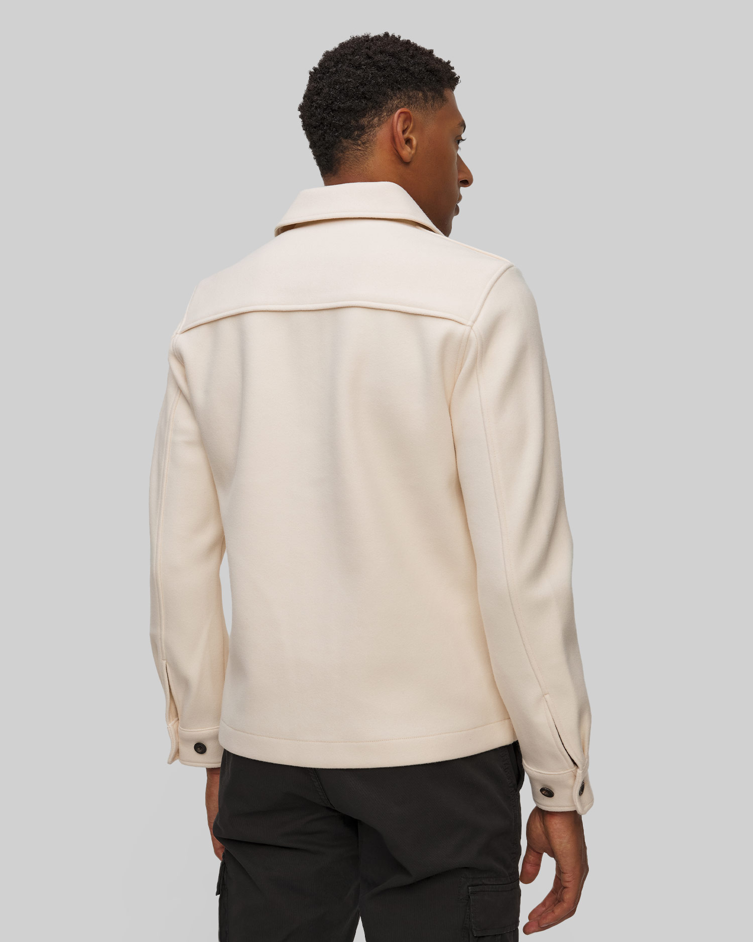 Giacca beige da uomo Aeronautica Militare