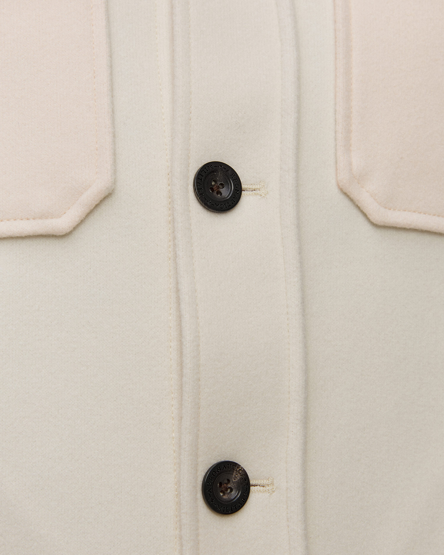 Giacca beige da uomo Aeronautica Militare
