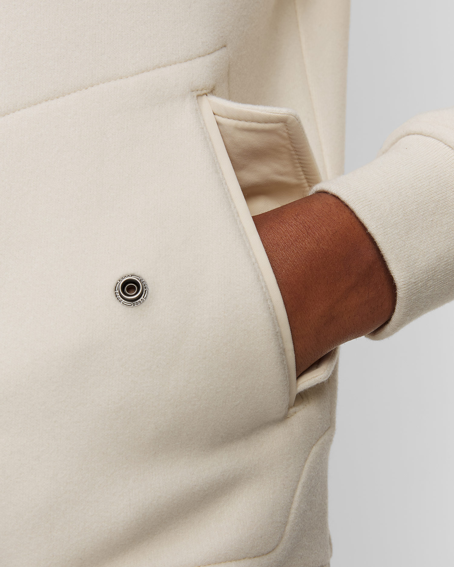 Giacca beige da uomo Aeronautica Militare