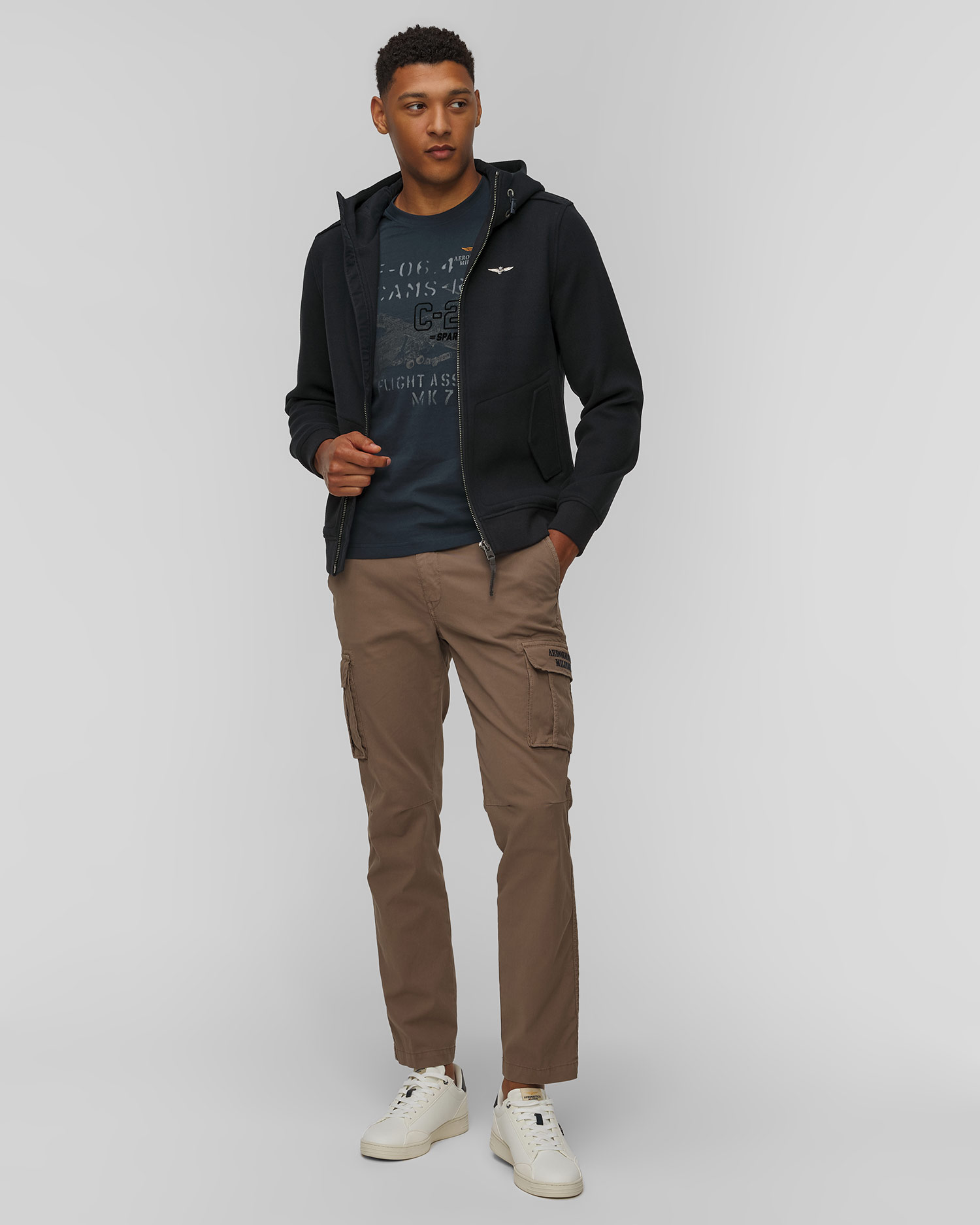 Aeronautica Militare Herrenjacke in Marineblau