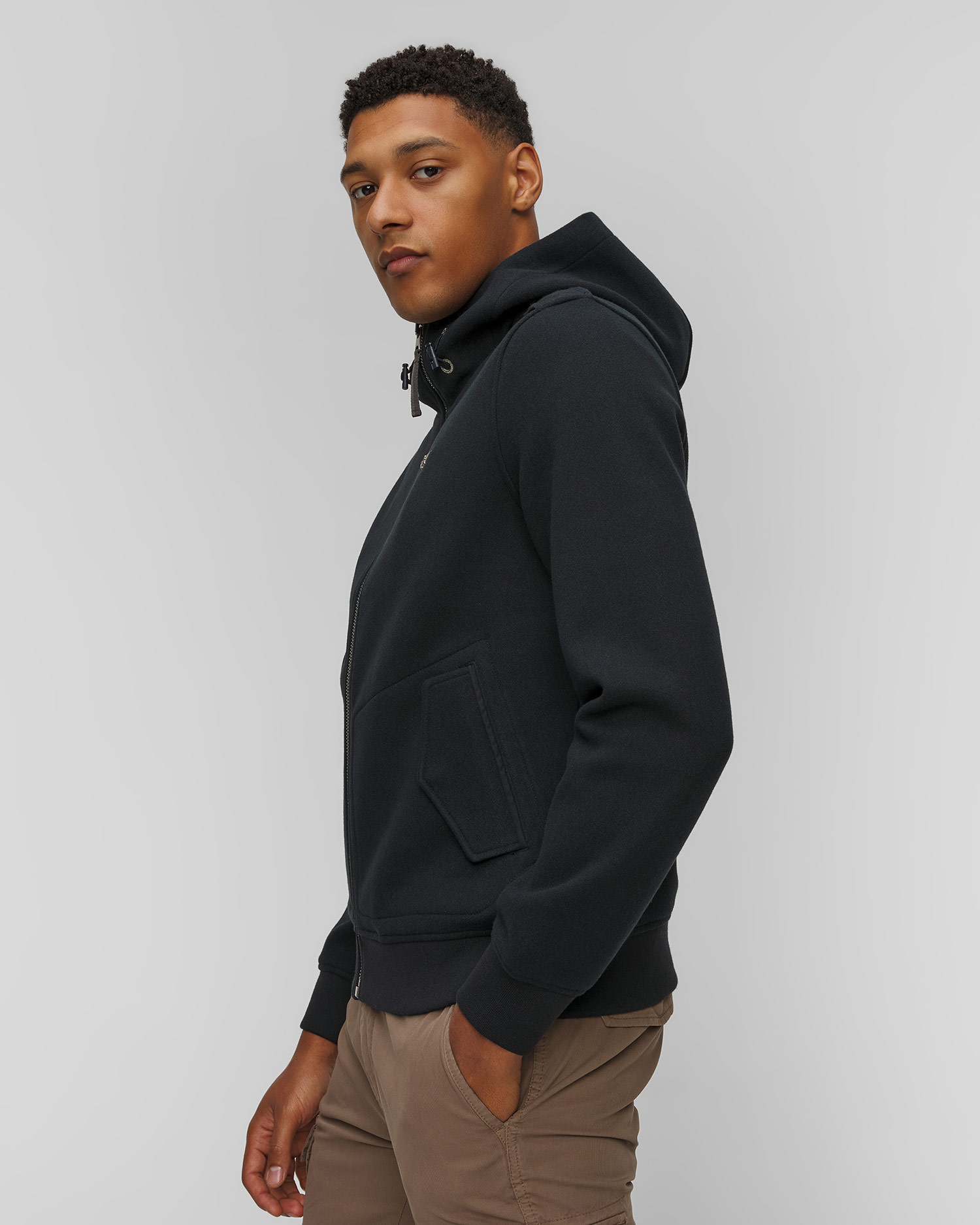 Tmavě modrá pánská bunda Aeronautica Militare