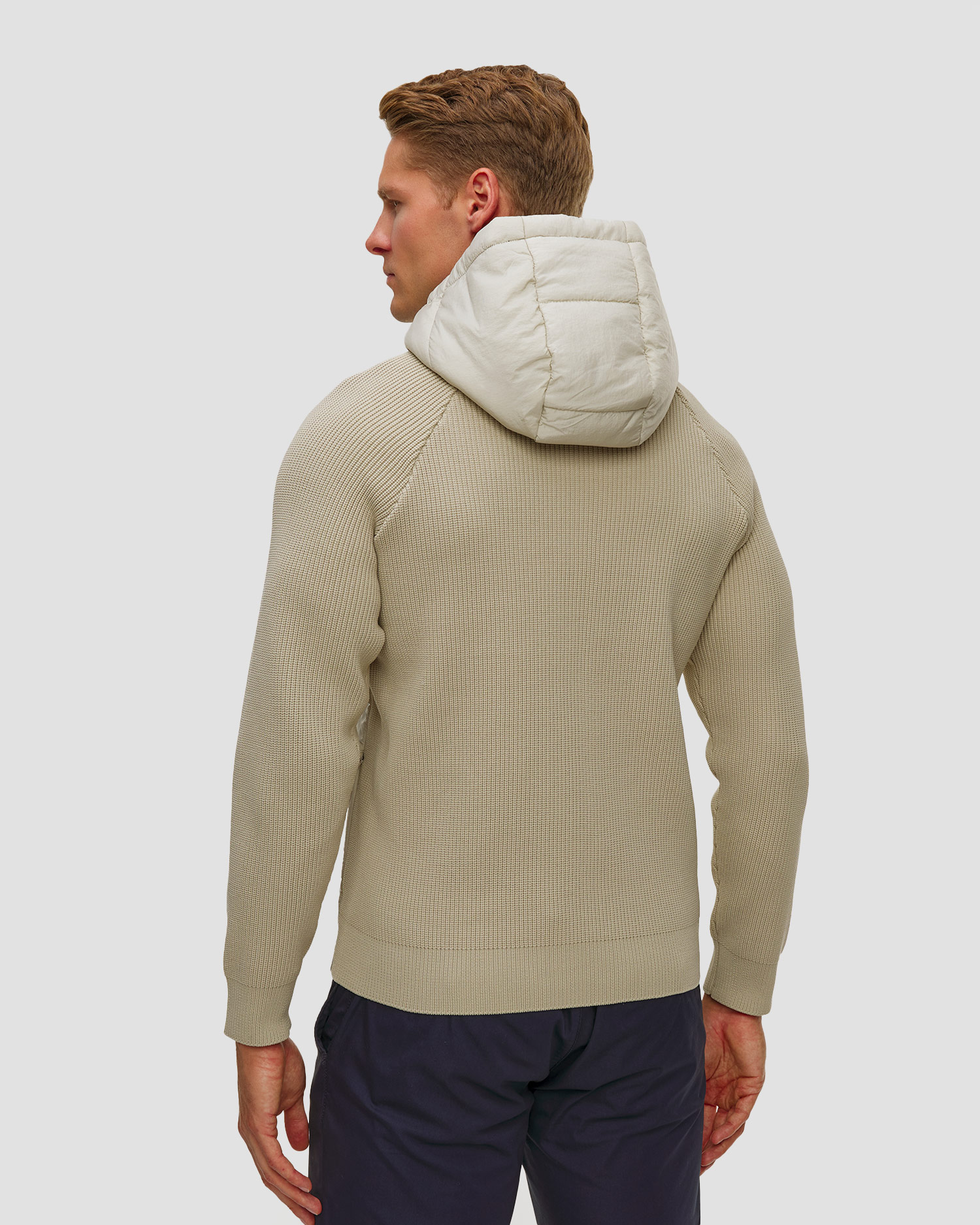 Aeronautica Militare Hybridjacke für Herren in Beige