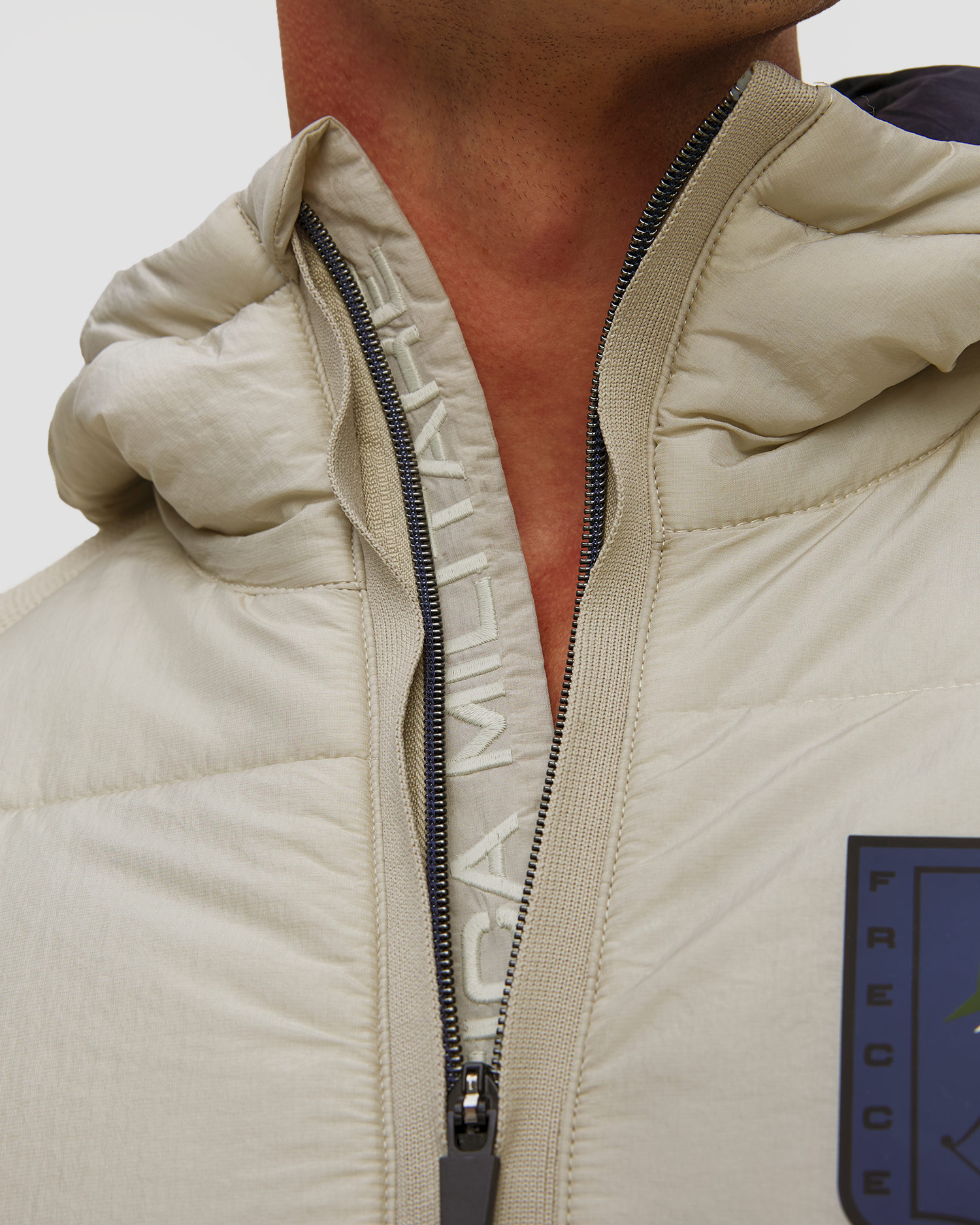 Aeronautica Militare Hybridjacke für Herren in Beige