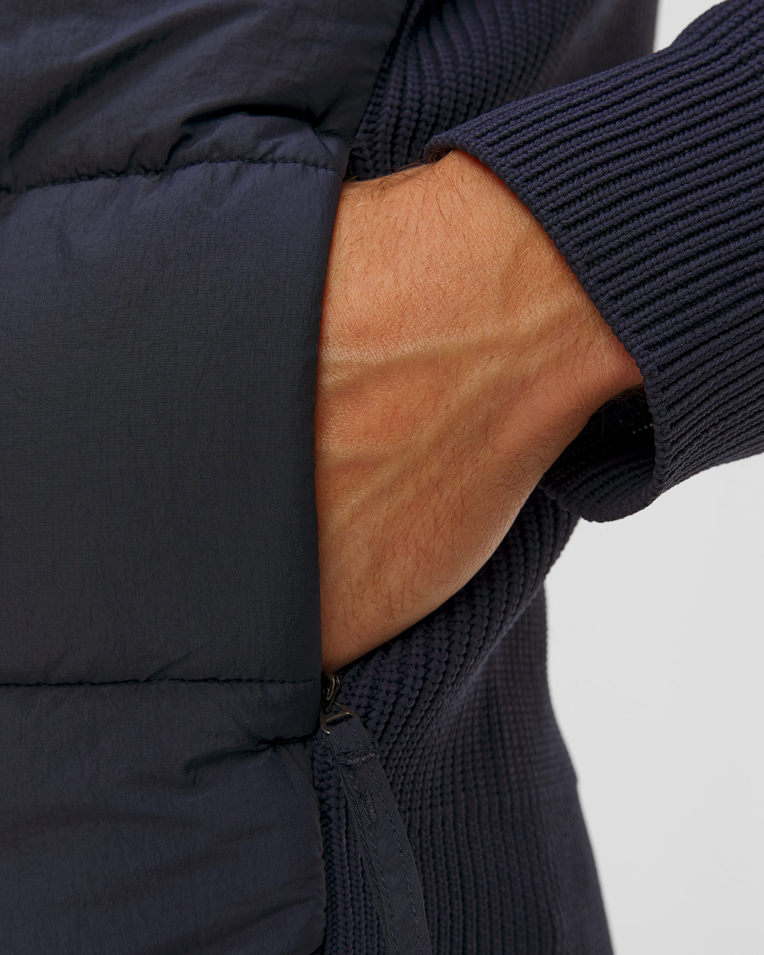 Aeronautica Militare Hybridjacke für Herren in Marineblau