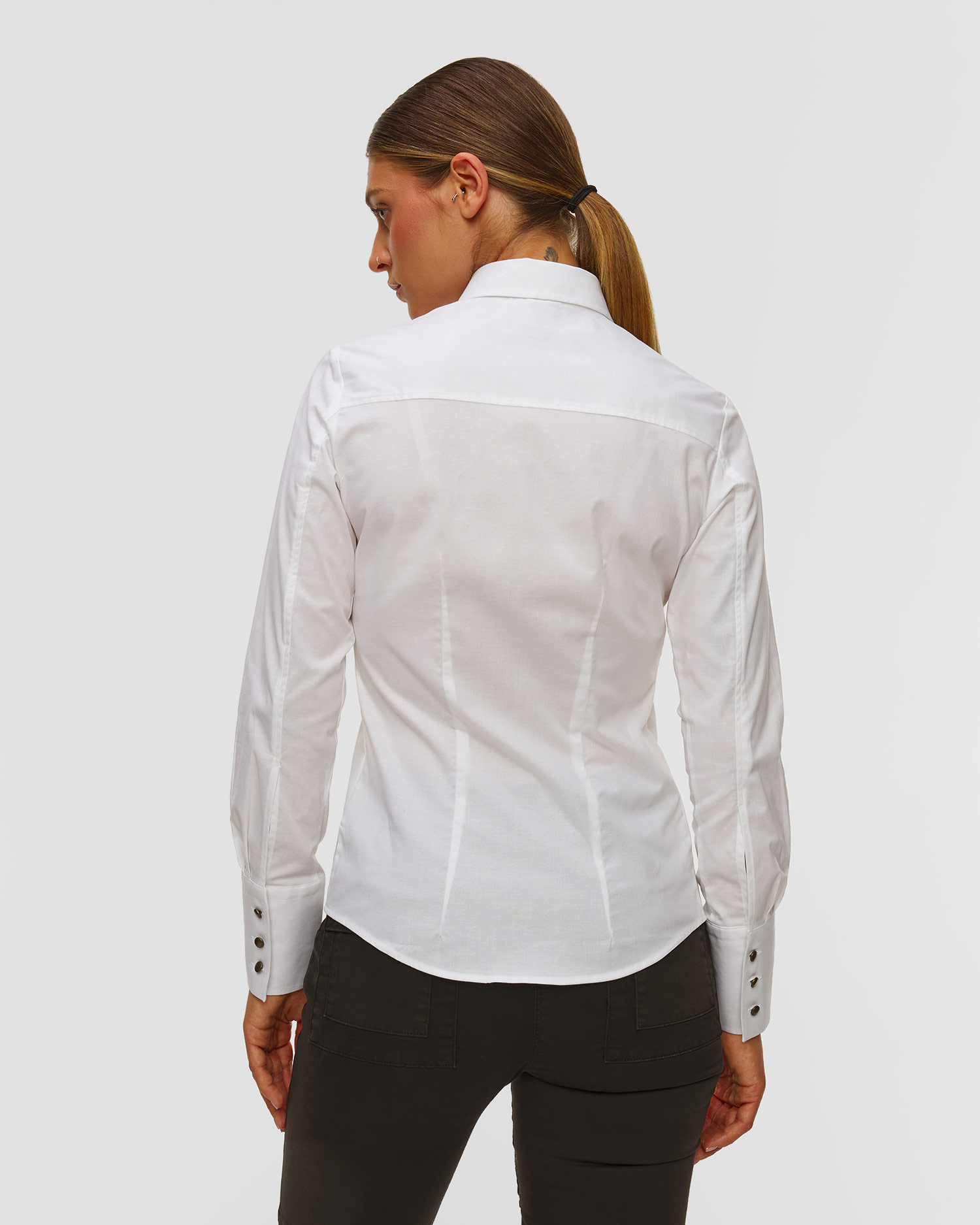 Dámská bílá košile Aeronautica Militare