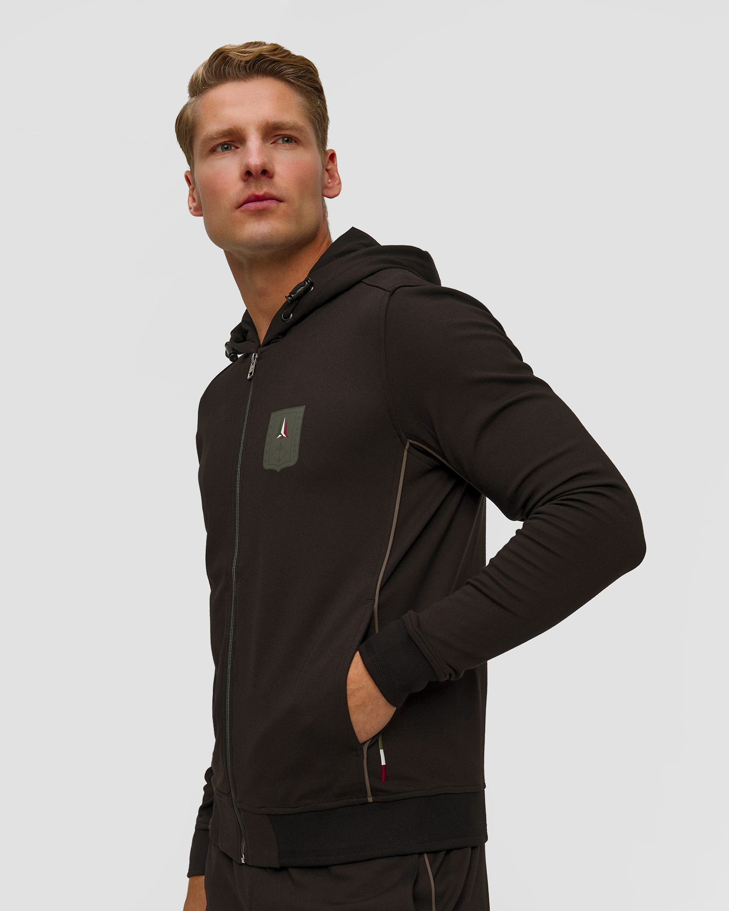 Aeronautica Militare Kapuzenpullover für Herren in Schwarz