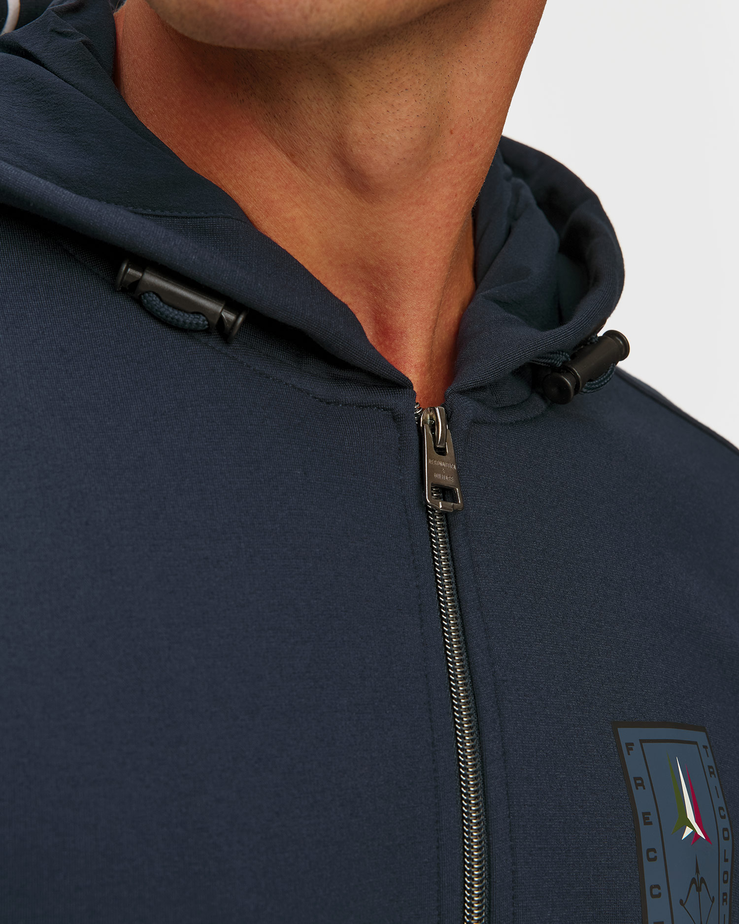 Aeronautica Militare Herren-Kapuzensweatshirt in Marineblau