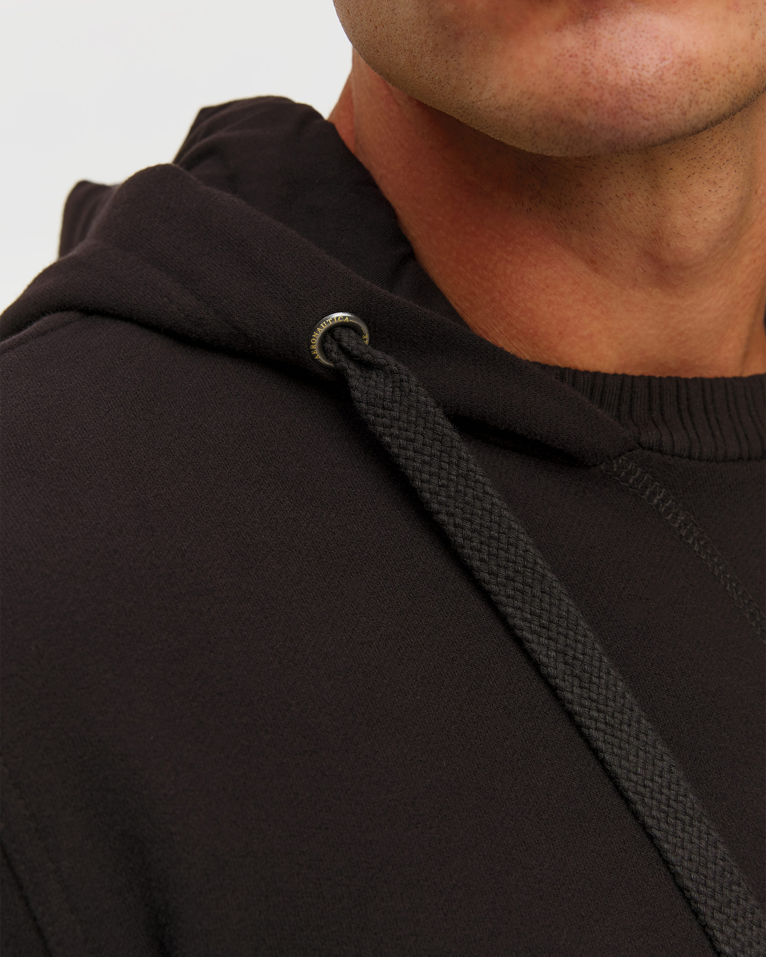 Aeronautica Militare Herren-Sweatshirt in Schwarz