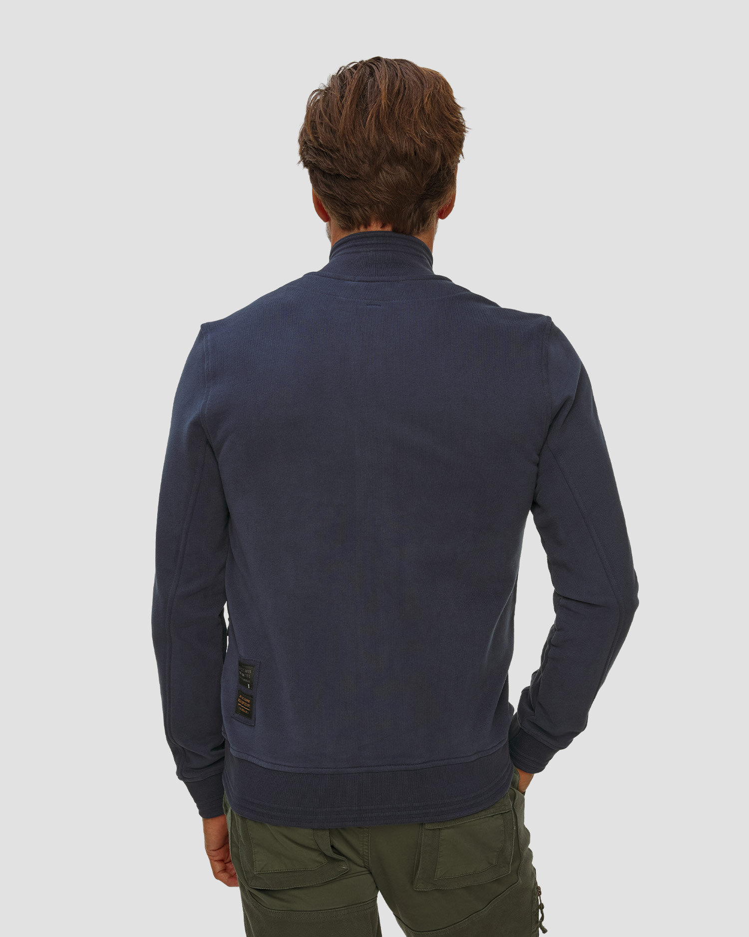 Felpa blu scuro da uomo Aeronautica Militare