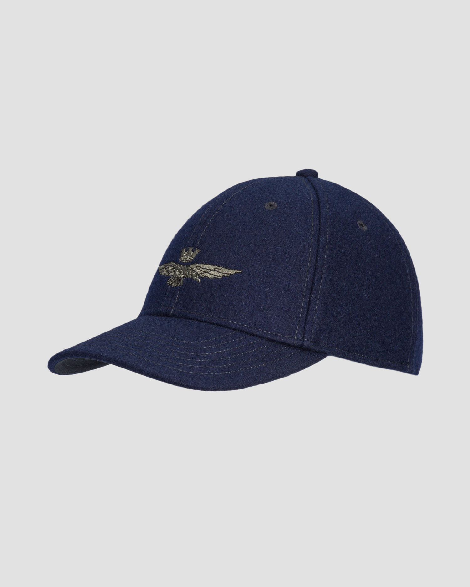 Casquette en laine bleu marine Aeronautica Militare