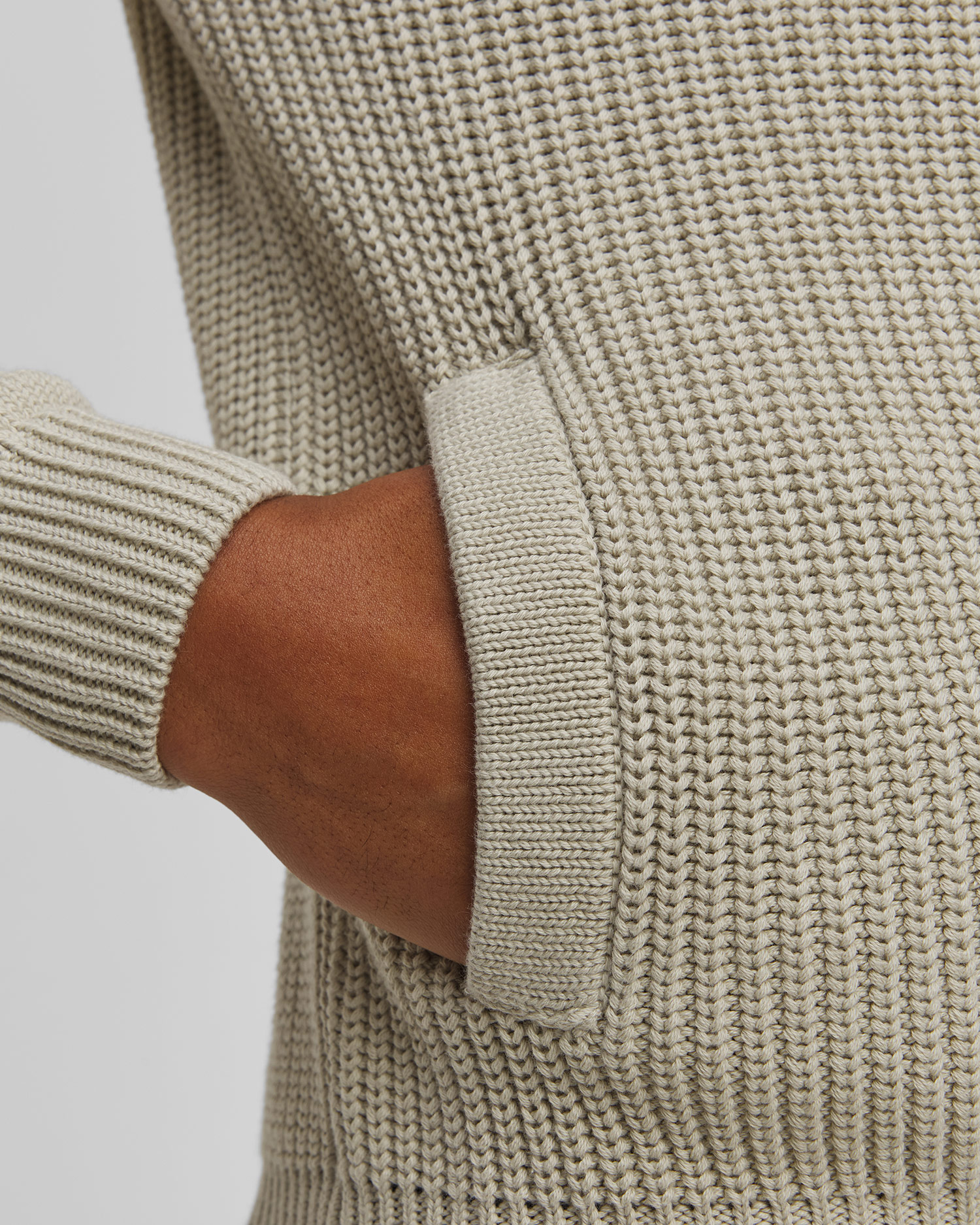 Maglione grigio da uomo Aeronautica Militare