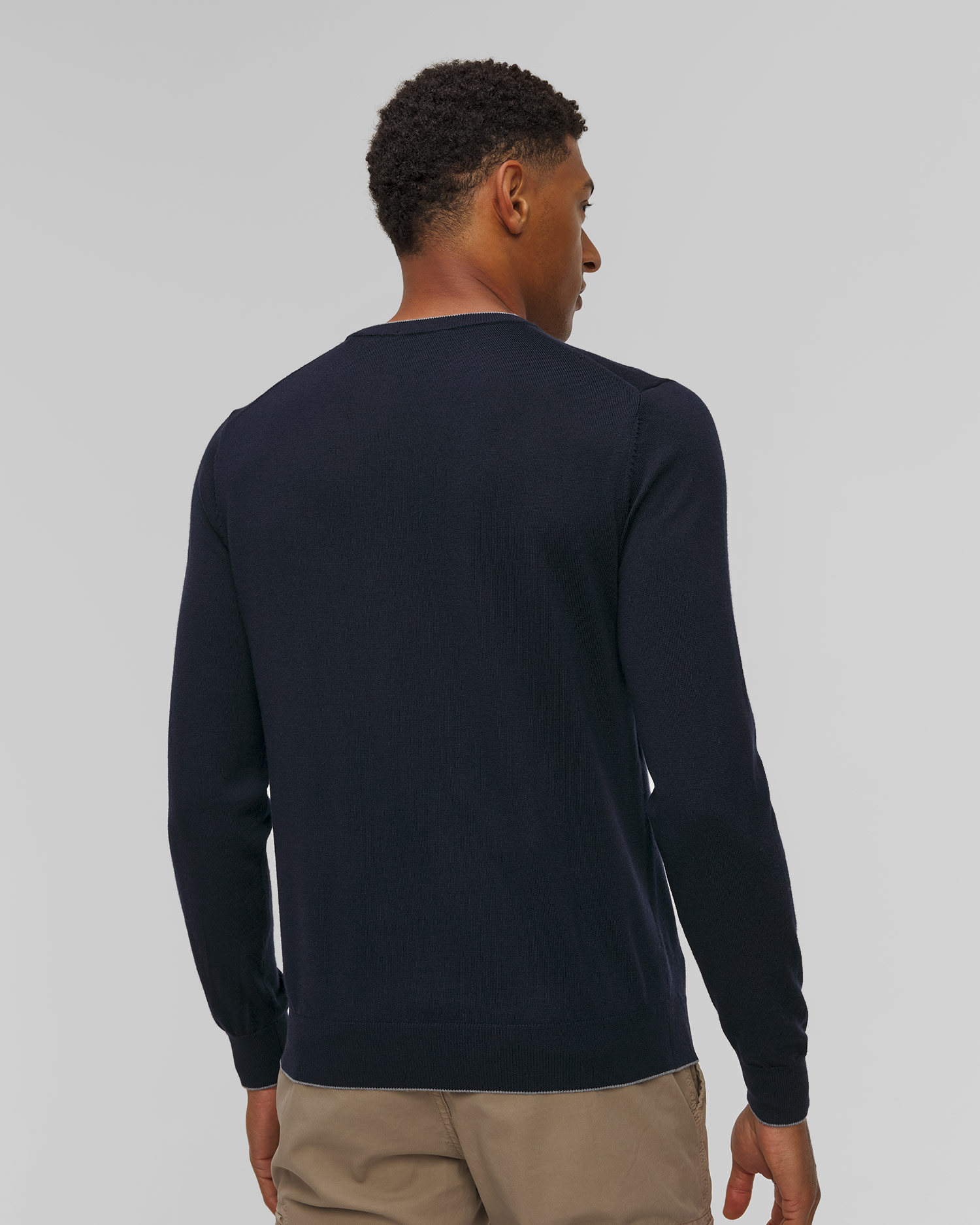 Aeronautica Militare Wollpullover für Herren in Marineblau