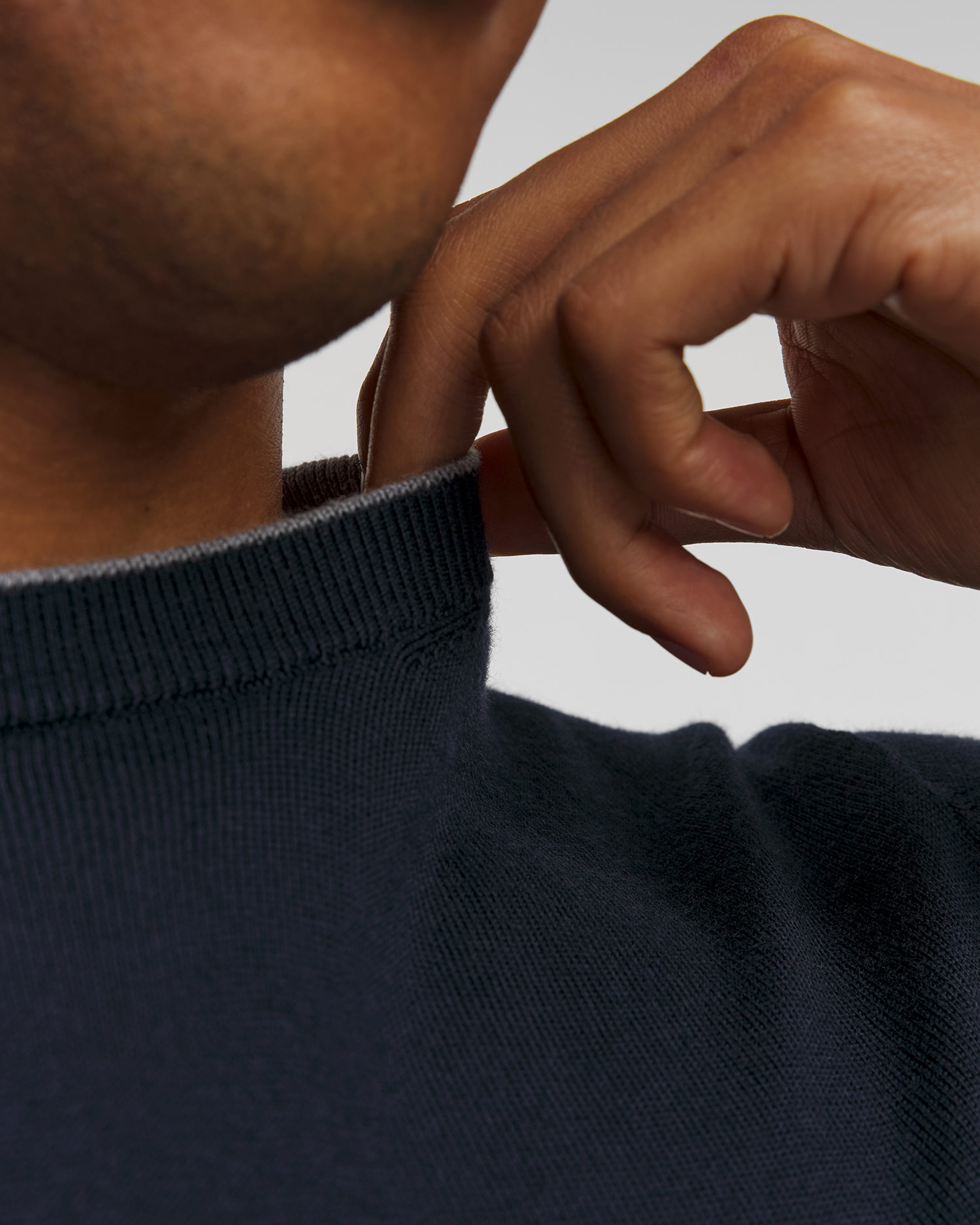 Aeronautica Militare Wollpullover für Herren in Marineblau