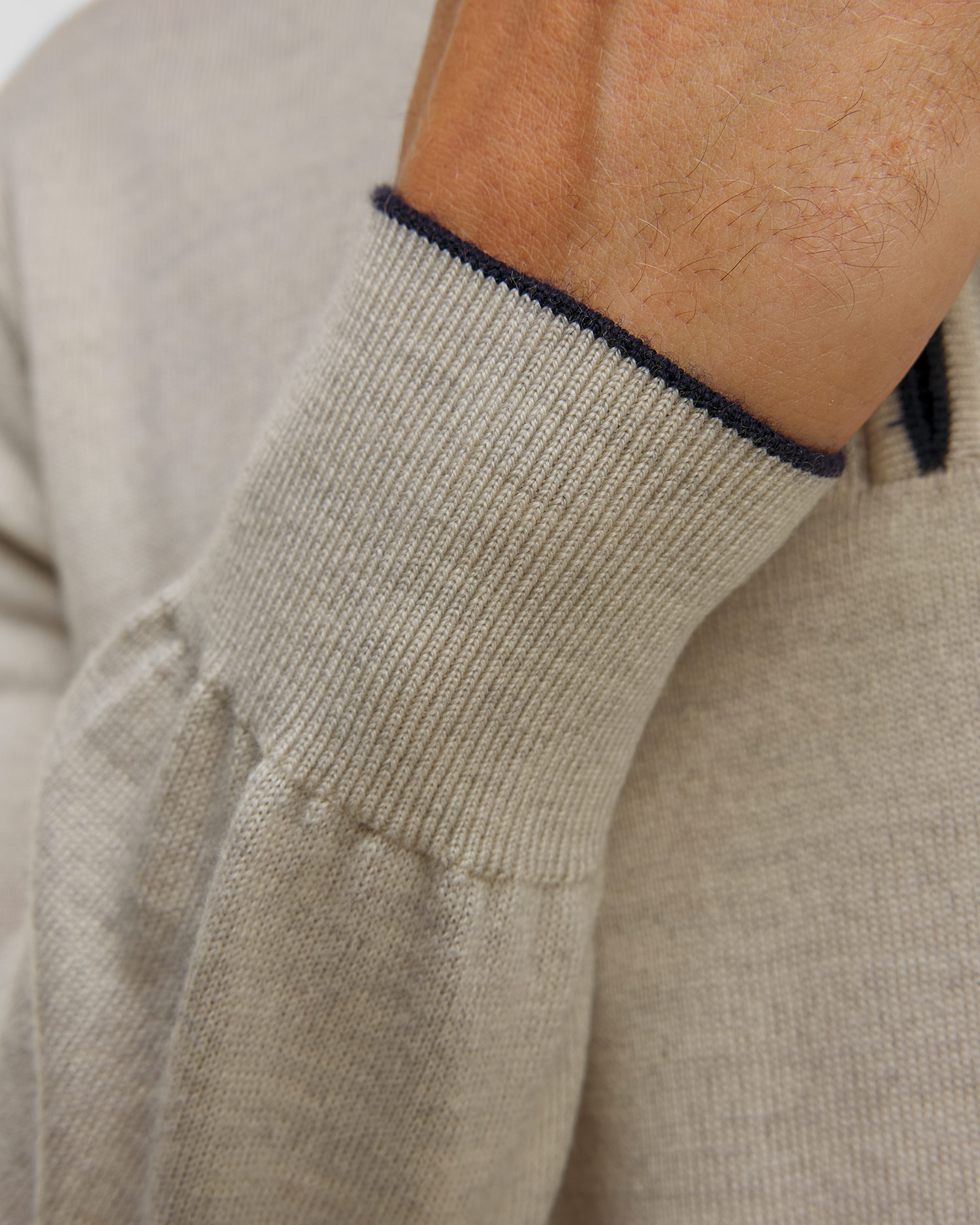 Aeronautica Militare Wollpullover für Herren in Grau