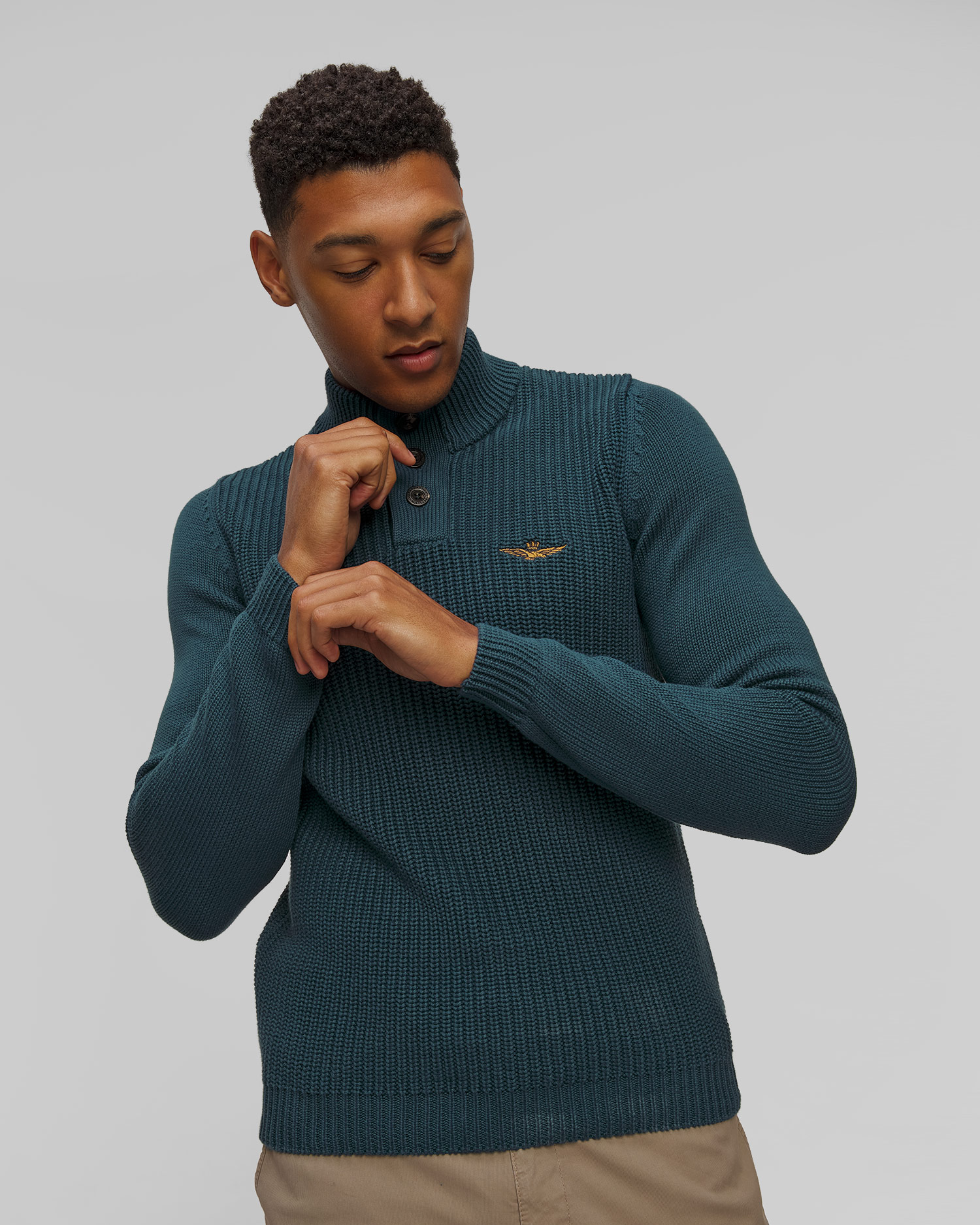 Aeronautica Militare Herrenpullover in Blau