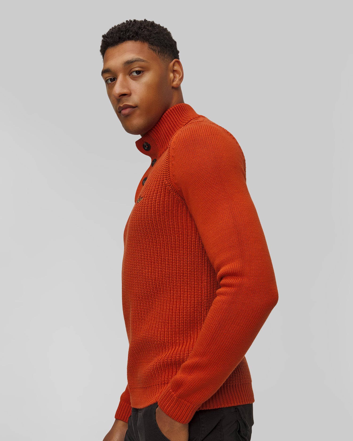 Aeronautica Militare Herrenpullover in Orange