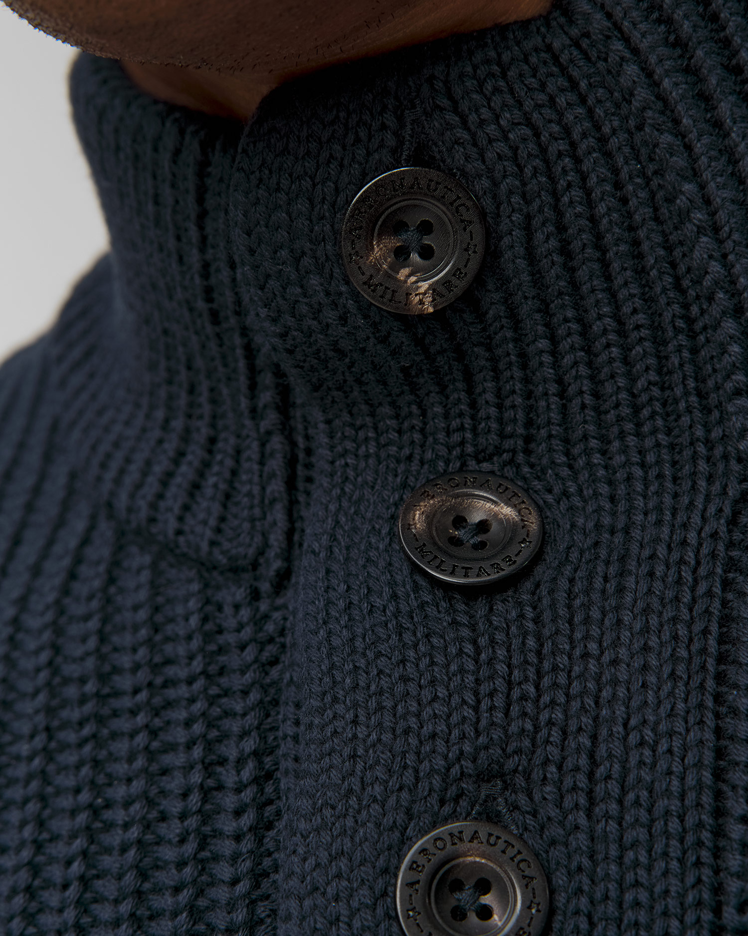 Aeronautica Militare Herrenpullover in Marineblau