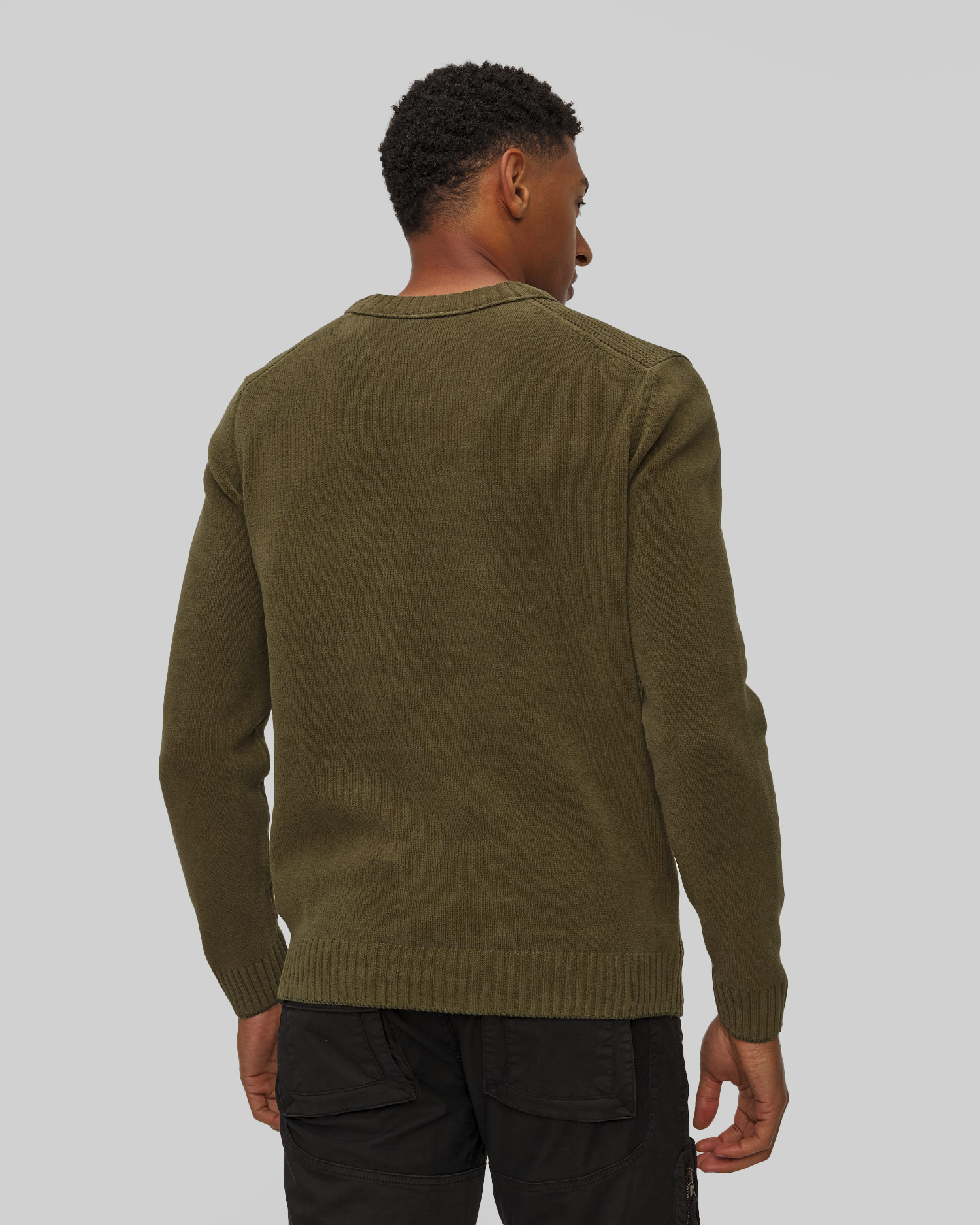 Zelený pánský svetr Aeronautica Militare