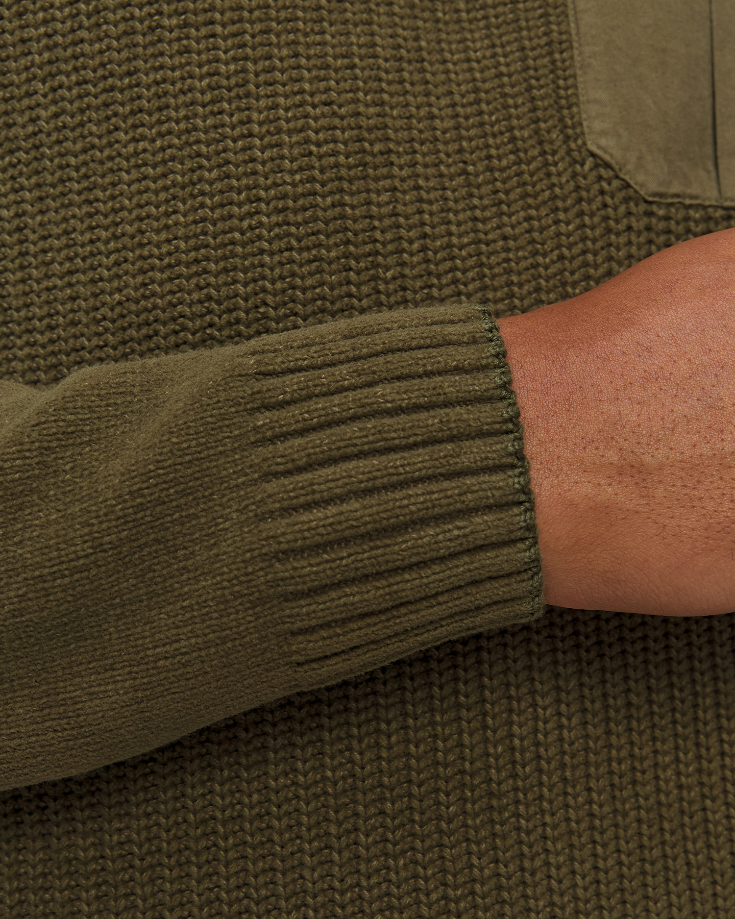 Maglione verde da uomo Aeronautica Militare