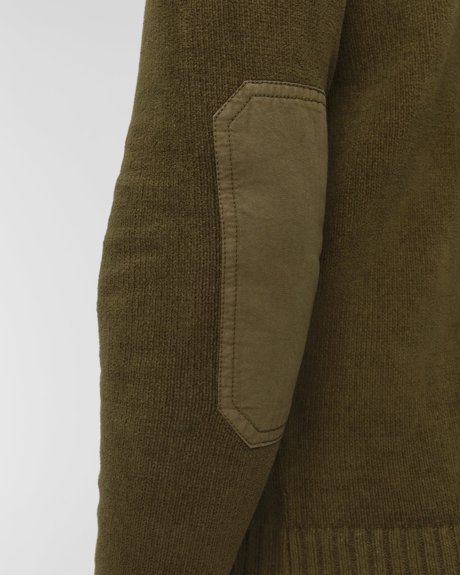 Zielony sweter męski Aeronautica Militare