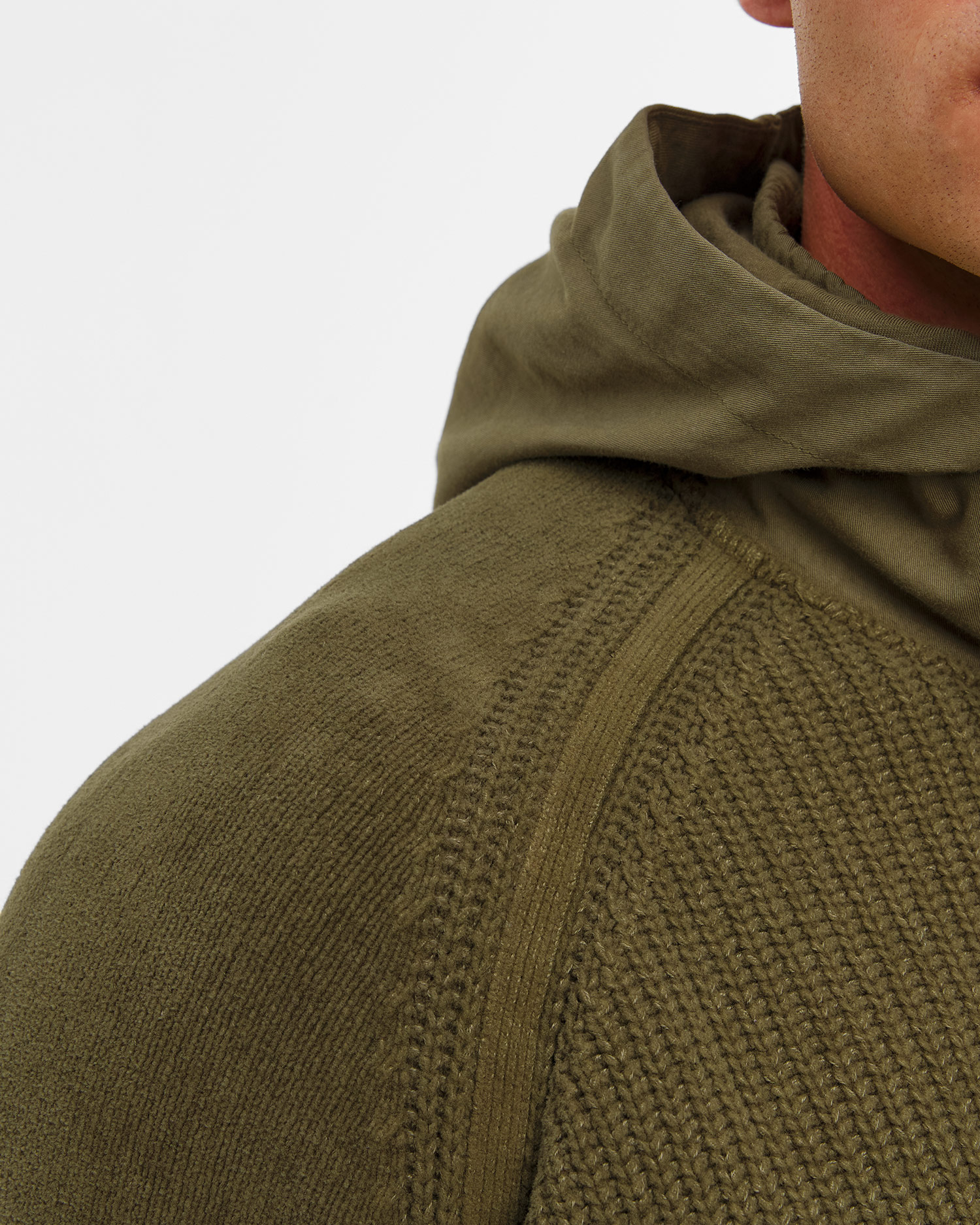 Zielony sweter męski Aeronautica Militare