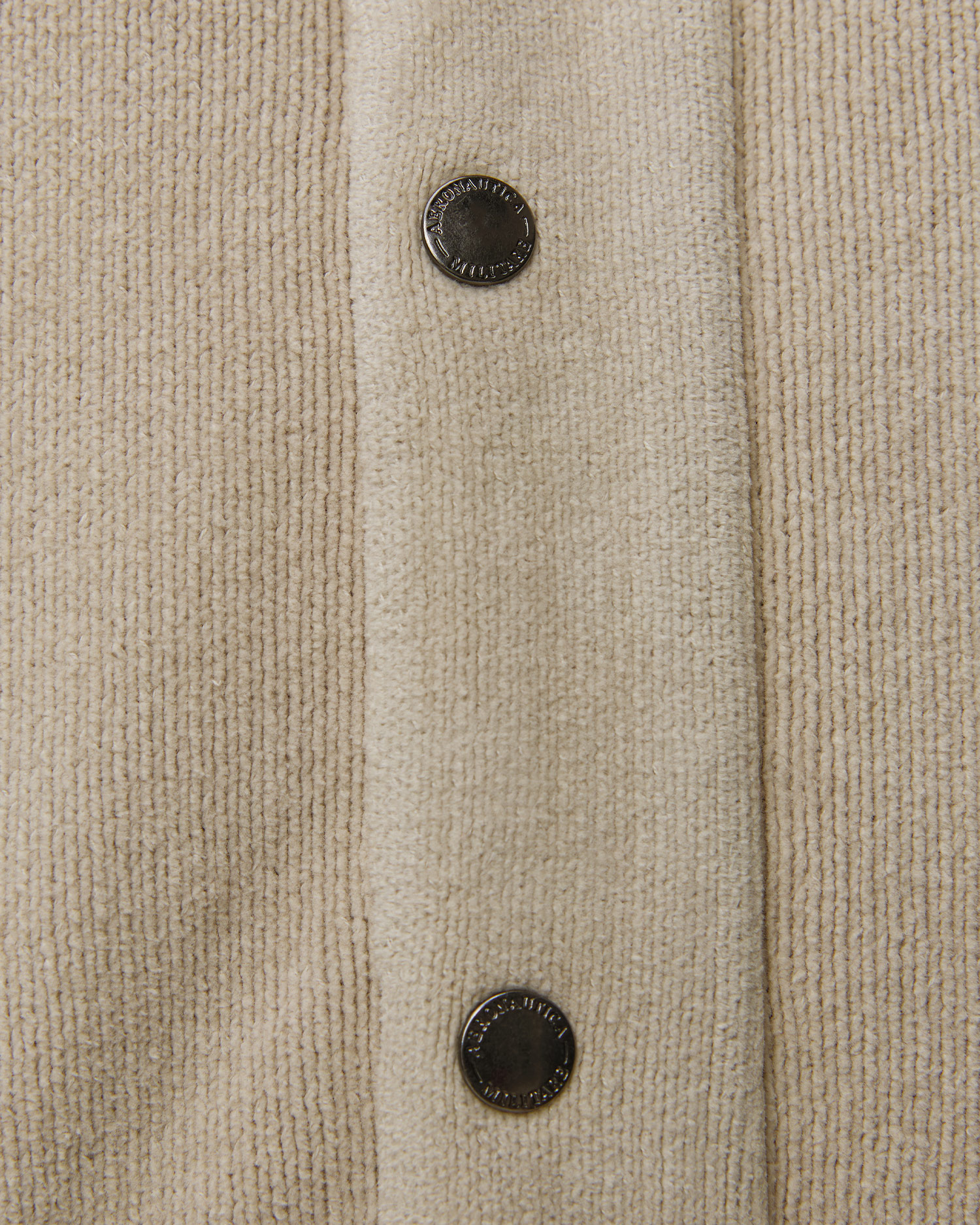 Beżowy sweter męski Aeronautica Militare