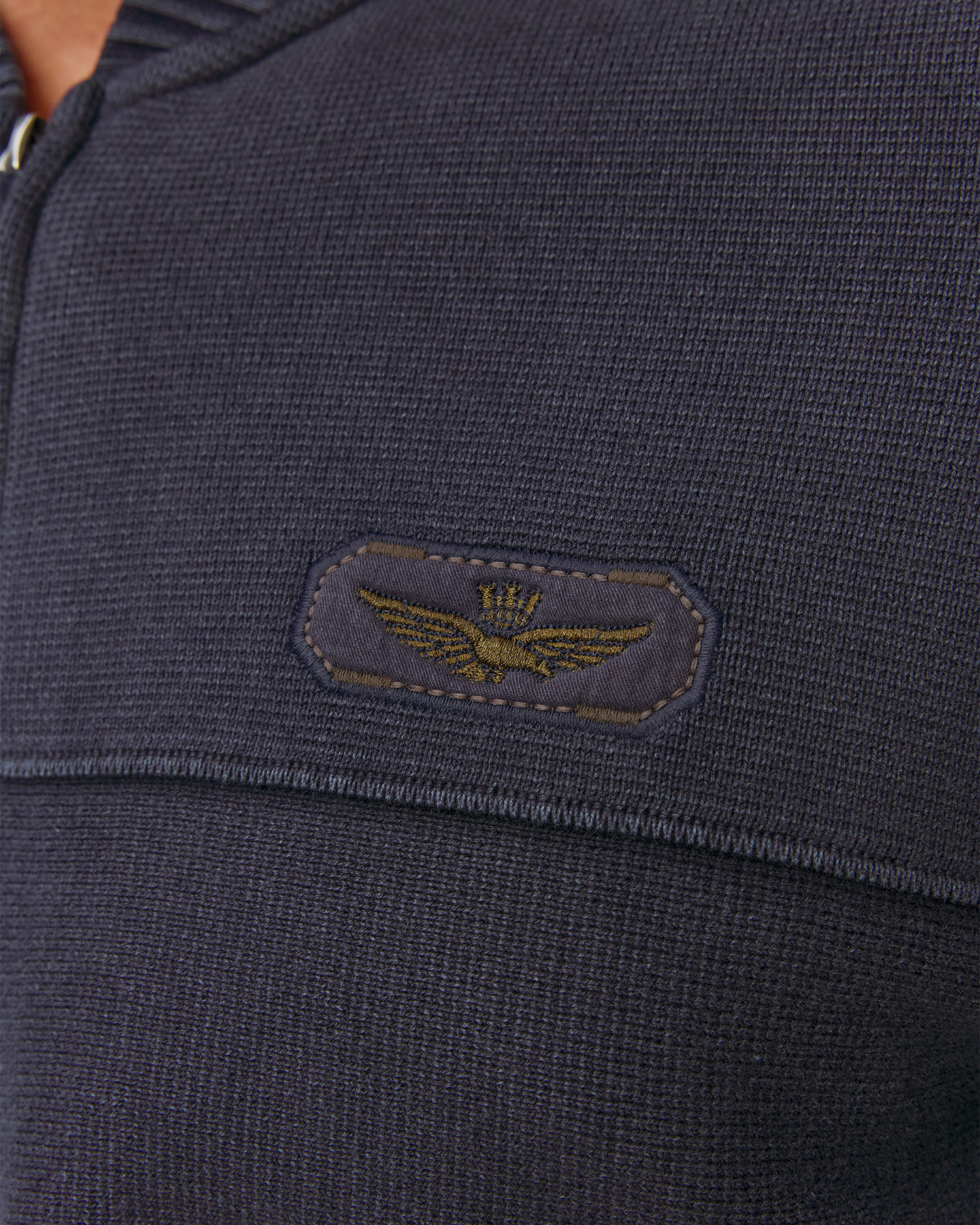 Sweter rozpinany męski Aeronautica Militare