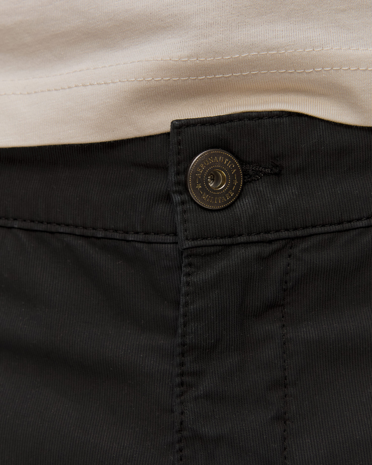 Pánske čierne nohavice cargo Aeronautica Militare