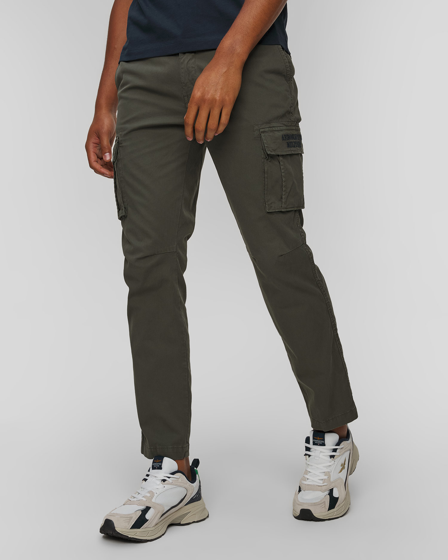 Aeronautica Militare Cargohose für Herren in Grün
