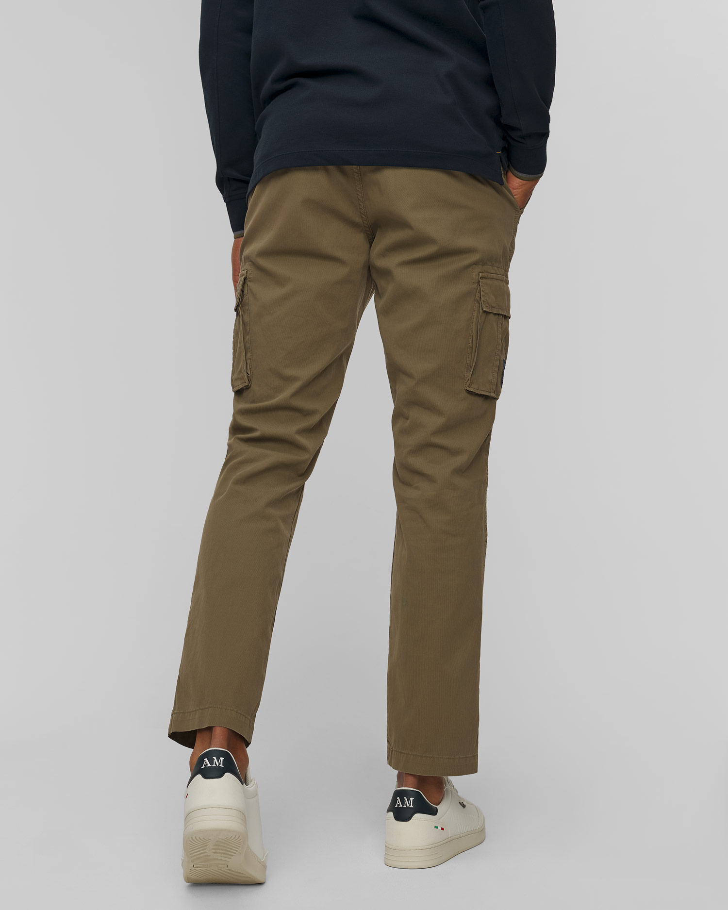 Pánske zelené nohavice cargo Aeronautica Militare