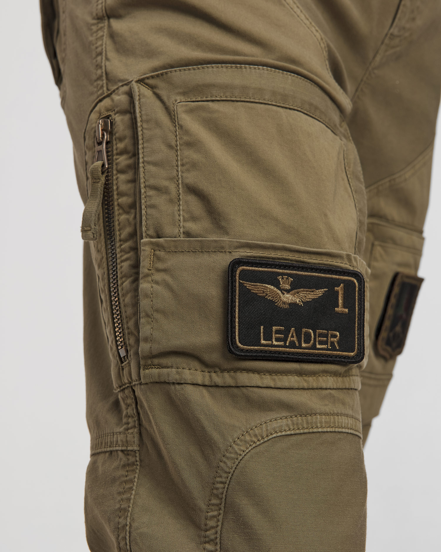 Pánske zelené bojové nohavice Aeronautica Militare