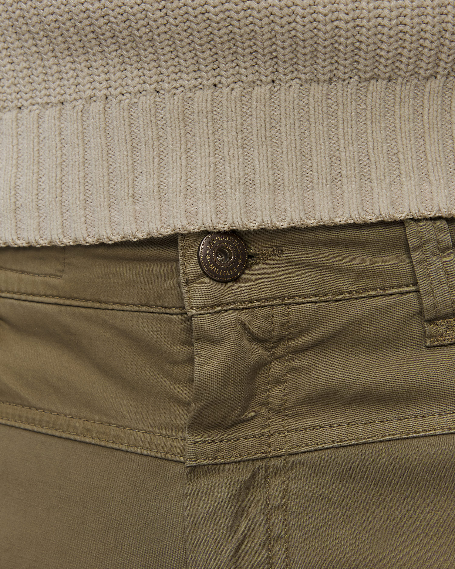 Pánske zelené bojové nohavice Aeronautica Militare