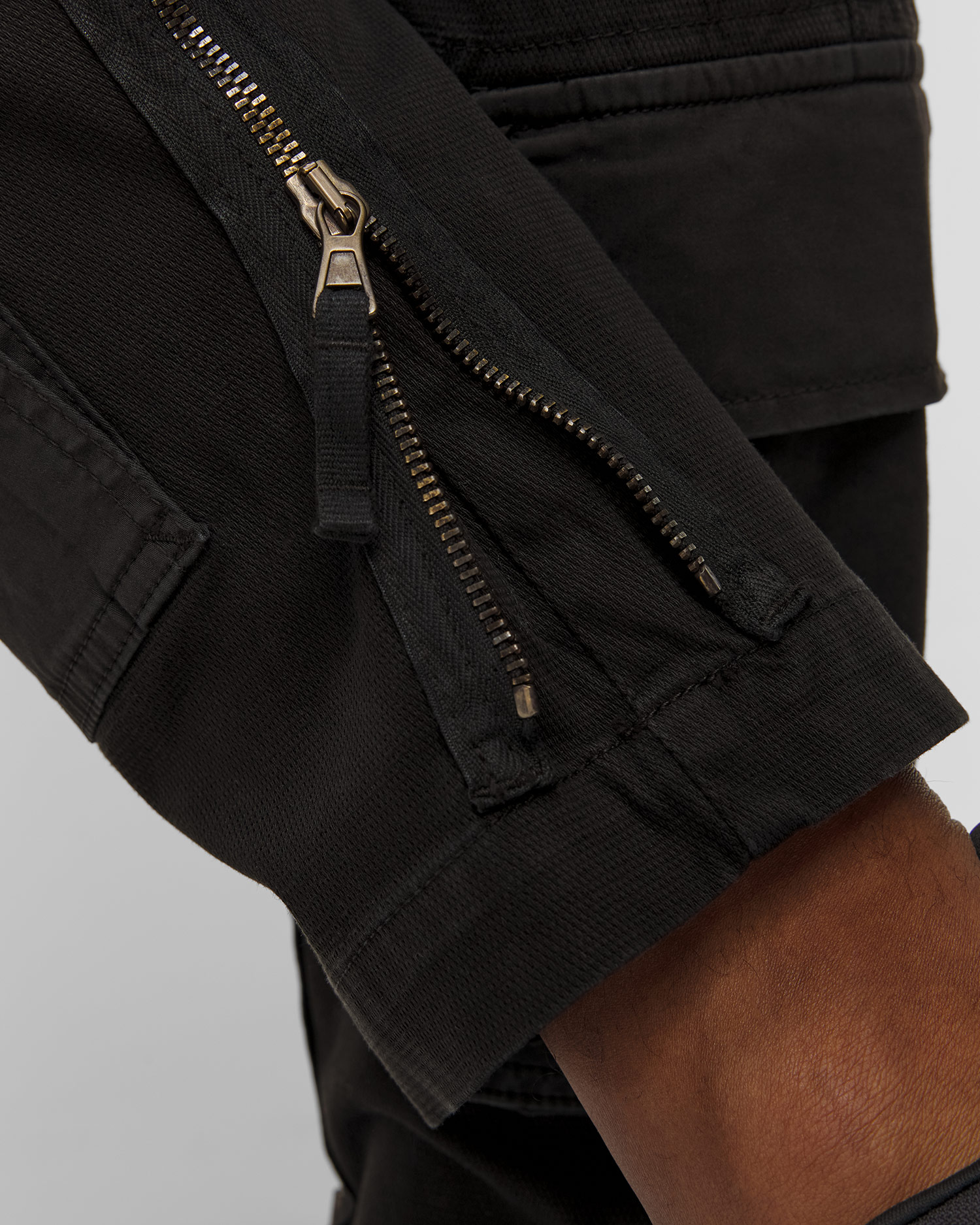 Aeronautica Militare Herren-Cargohose in Schwarz