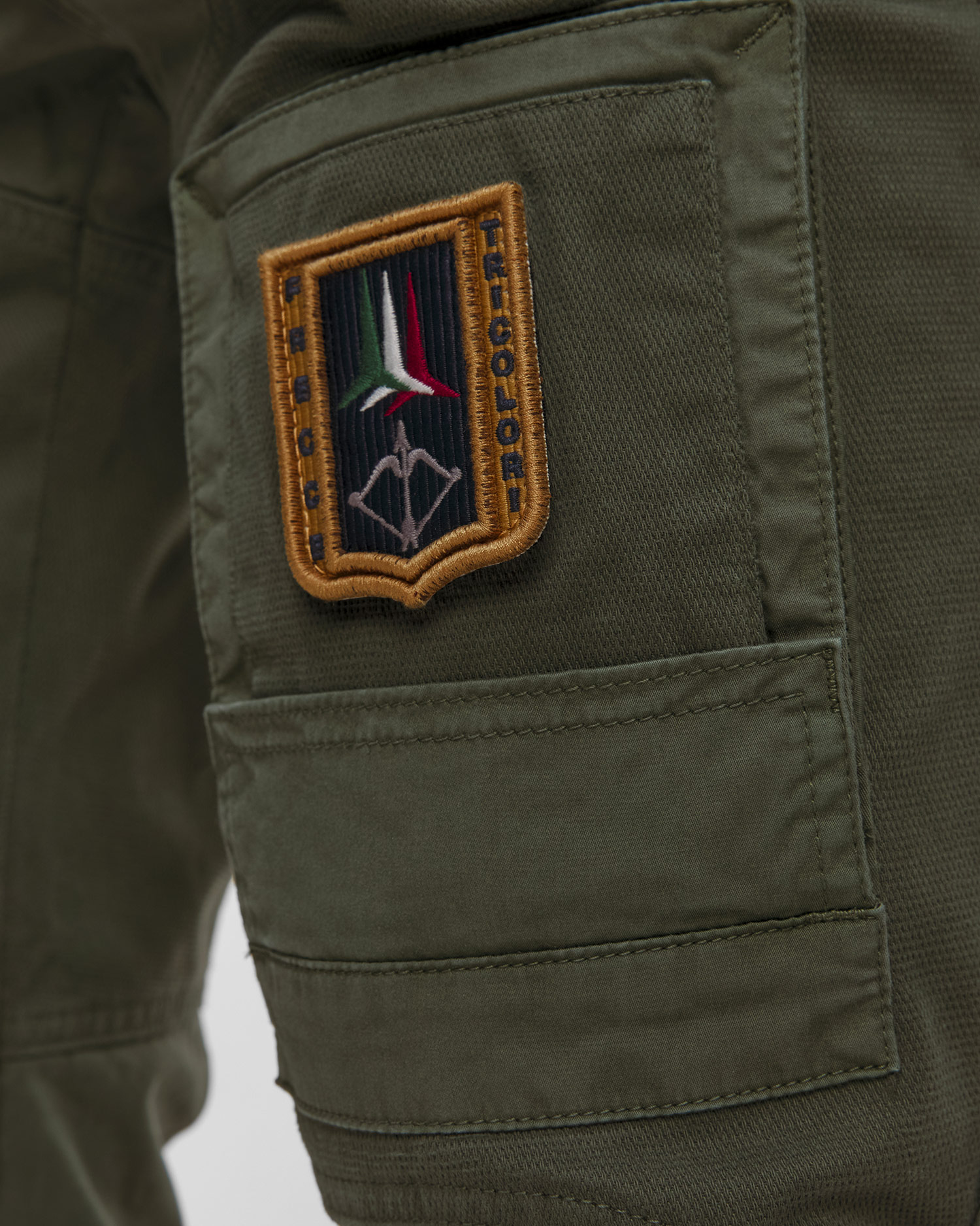 Panské sivé cargo nohavice Aeronautica Militare