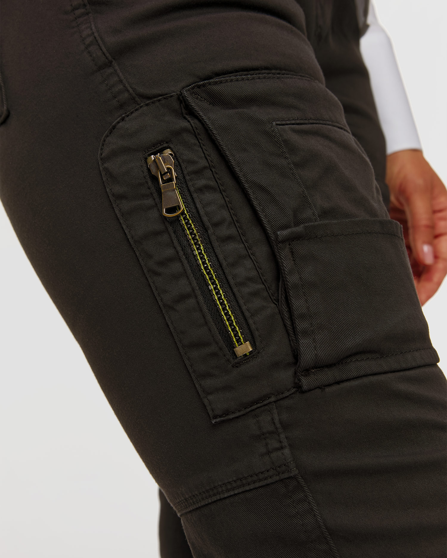 Černé dámské kalhoty Aeronautica Militare