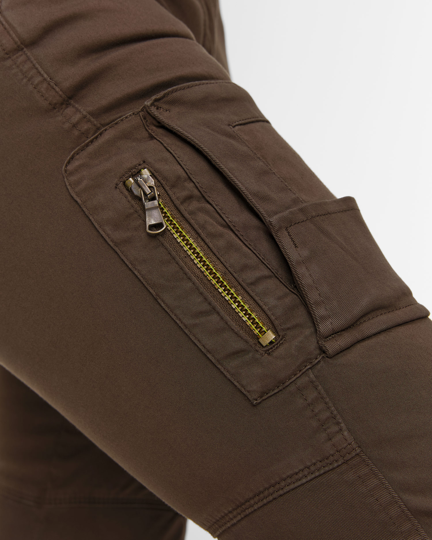 Dámské kalhoty Aeronautica Militare v Hnědé Barvě