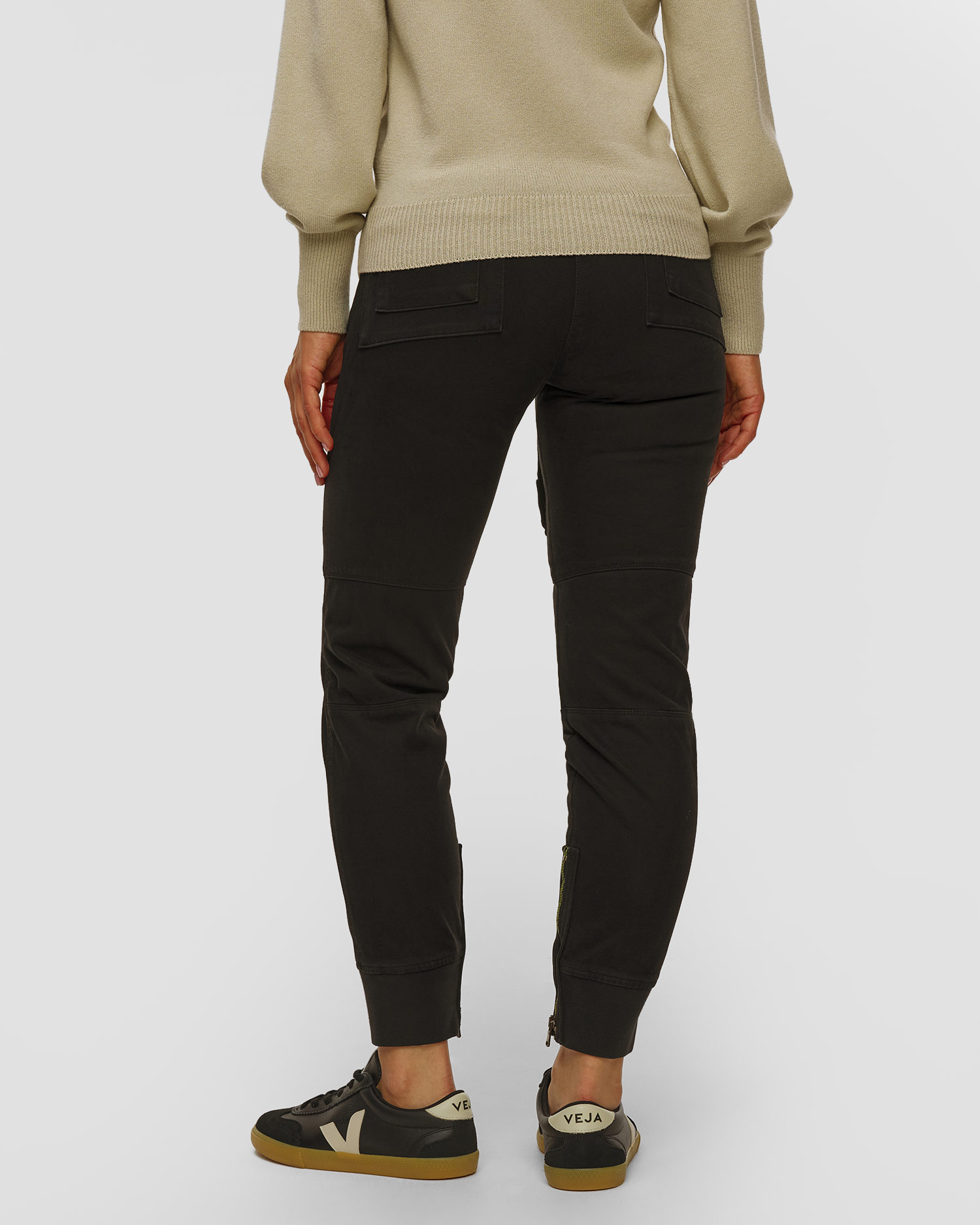 Černé dámské kalhoty Aeronautica Militare