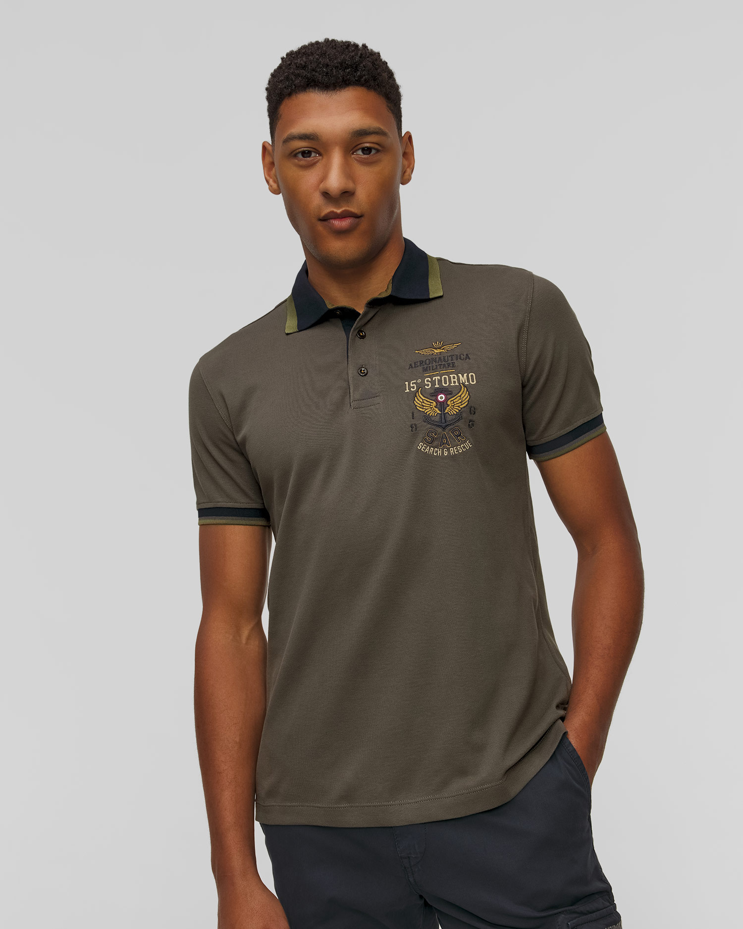 Aeronautica Militare Poloshirt für Herren
