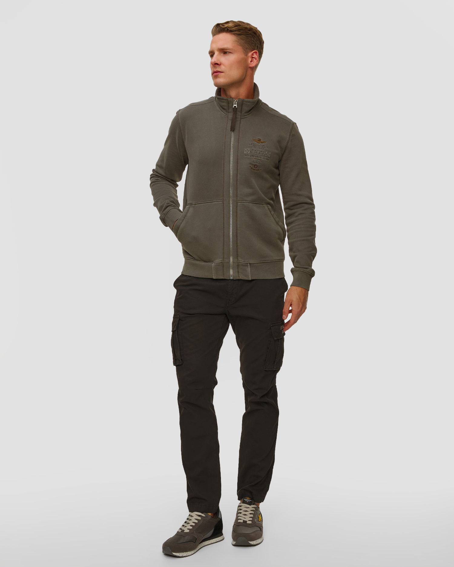 Sneakersy męskie Aeronautica Militare