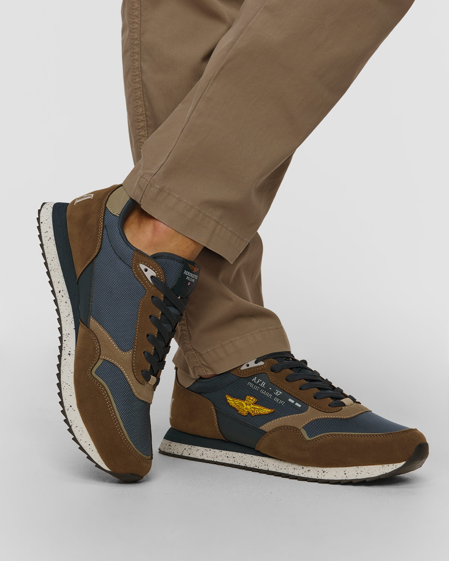 Sneakersy męskie Aeronautica Militare