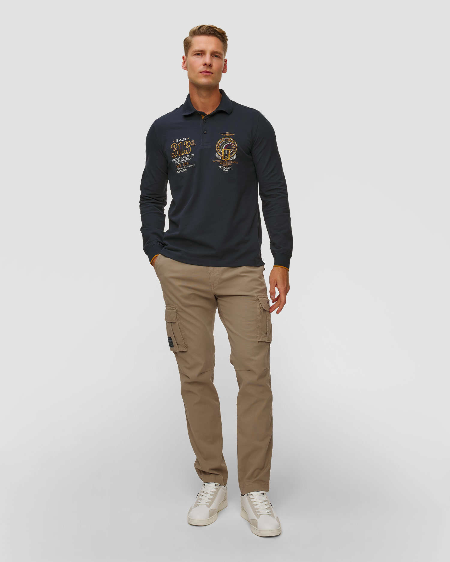 Sneakersy męskie Aeronautica Militare