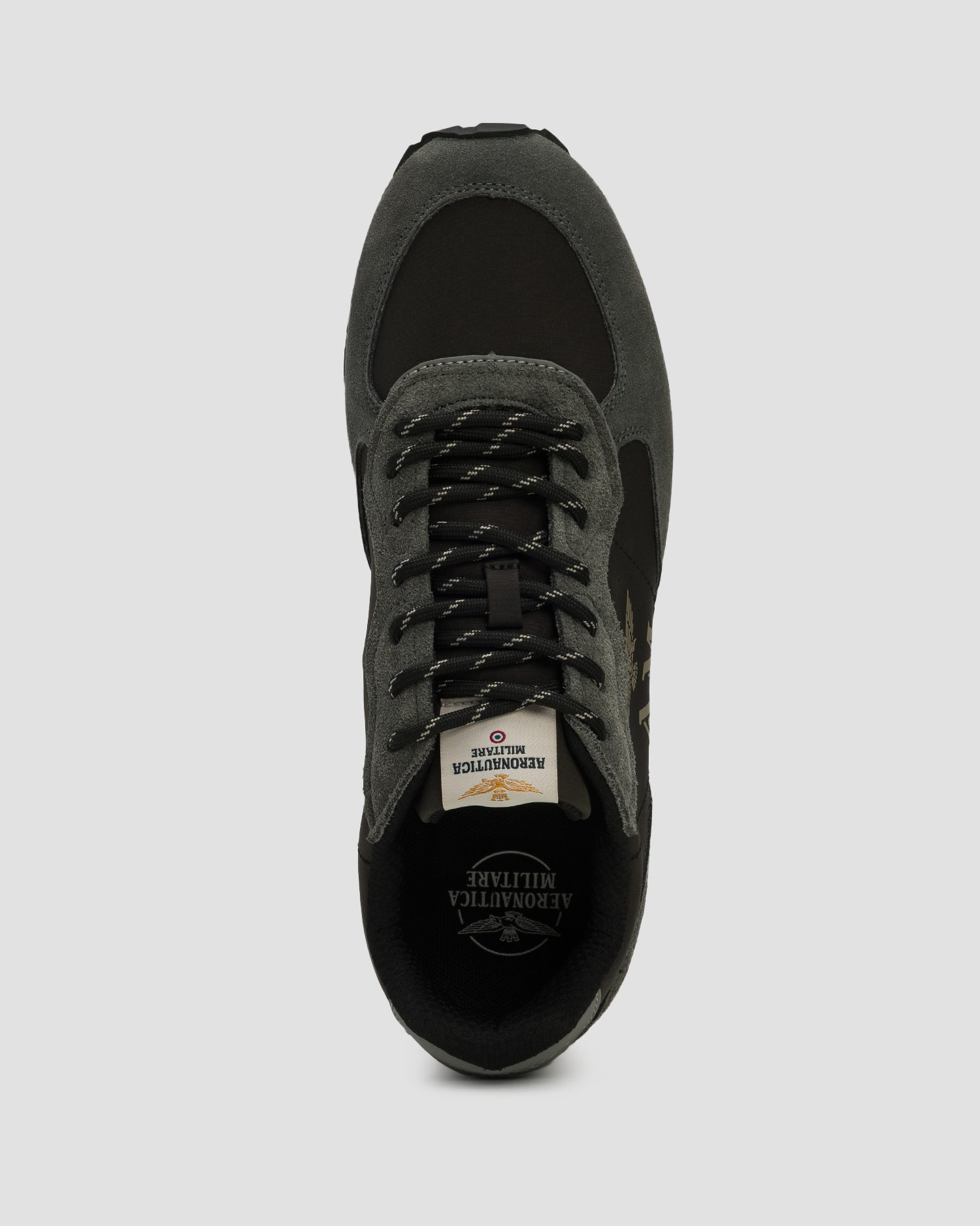 Sneakersy skórzane męskie Aeronautica Militare