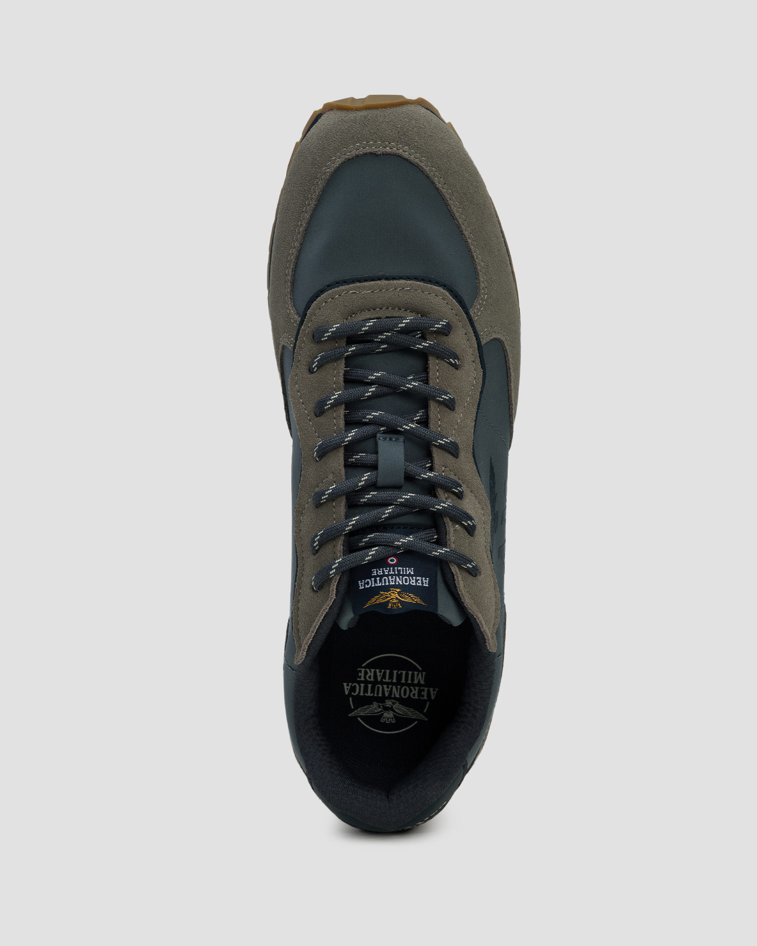 Men's leather sneakers Aeronautica Militare